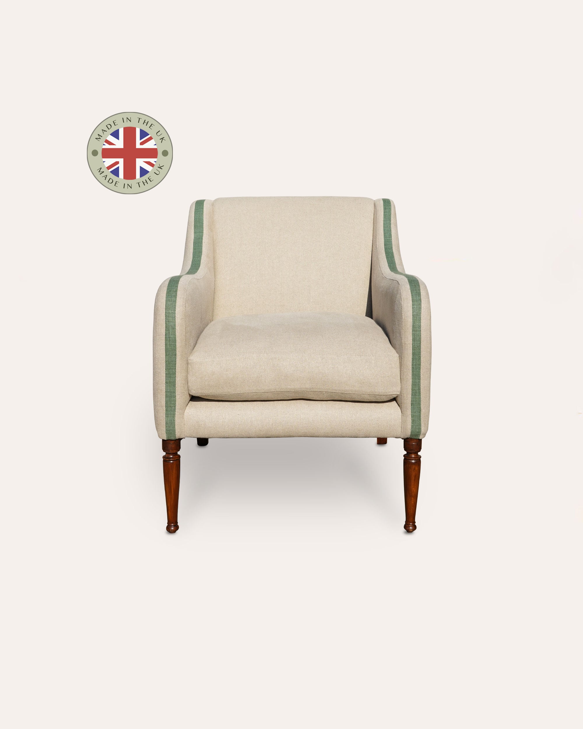 Upholstered Armchair - Fern