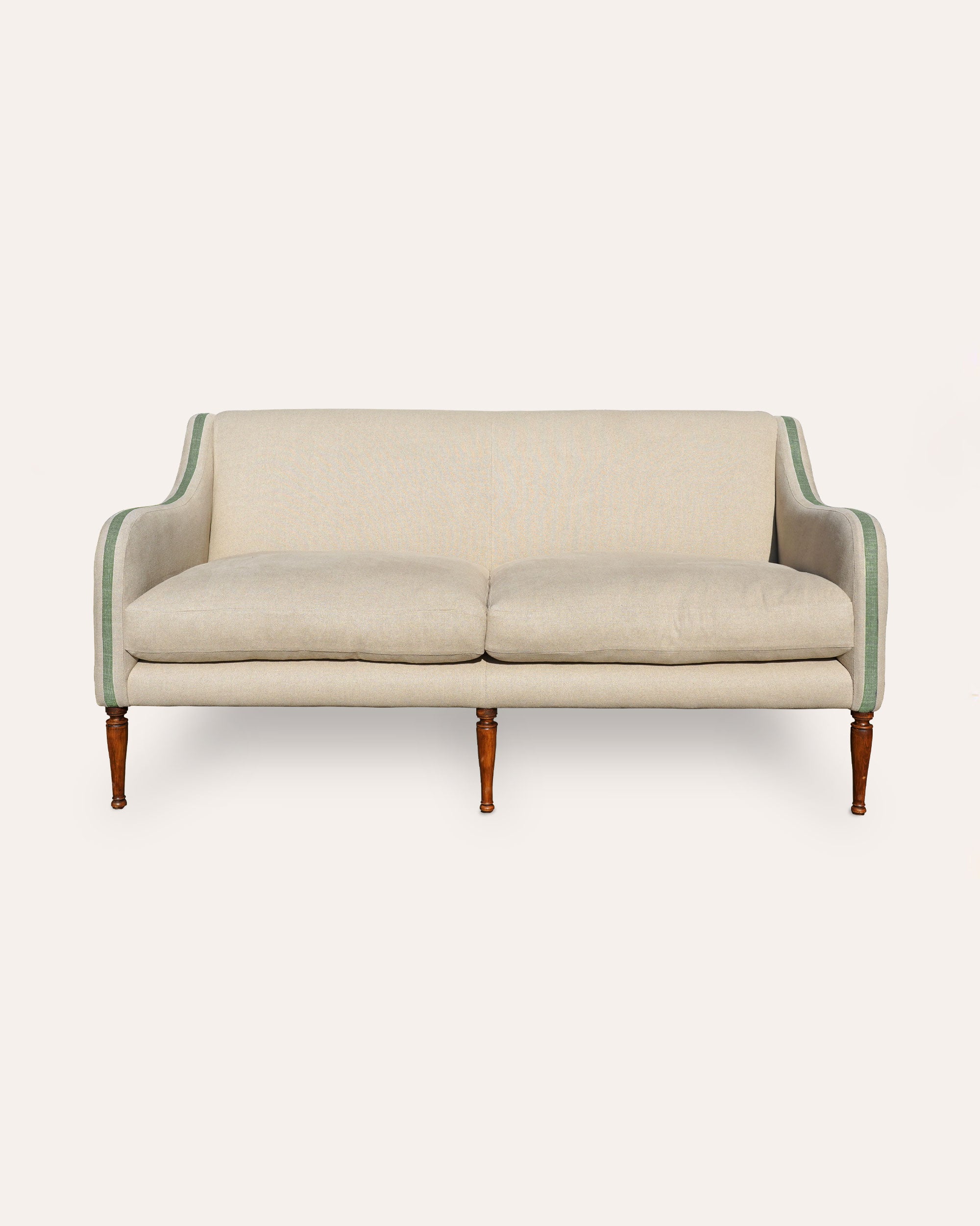 Upholstered Three Seater Sofa - Fern