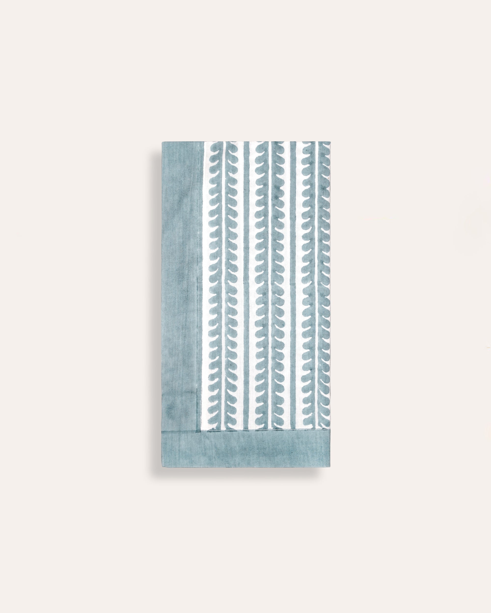 Bel Napkins, Set Of Four - Blue