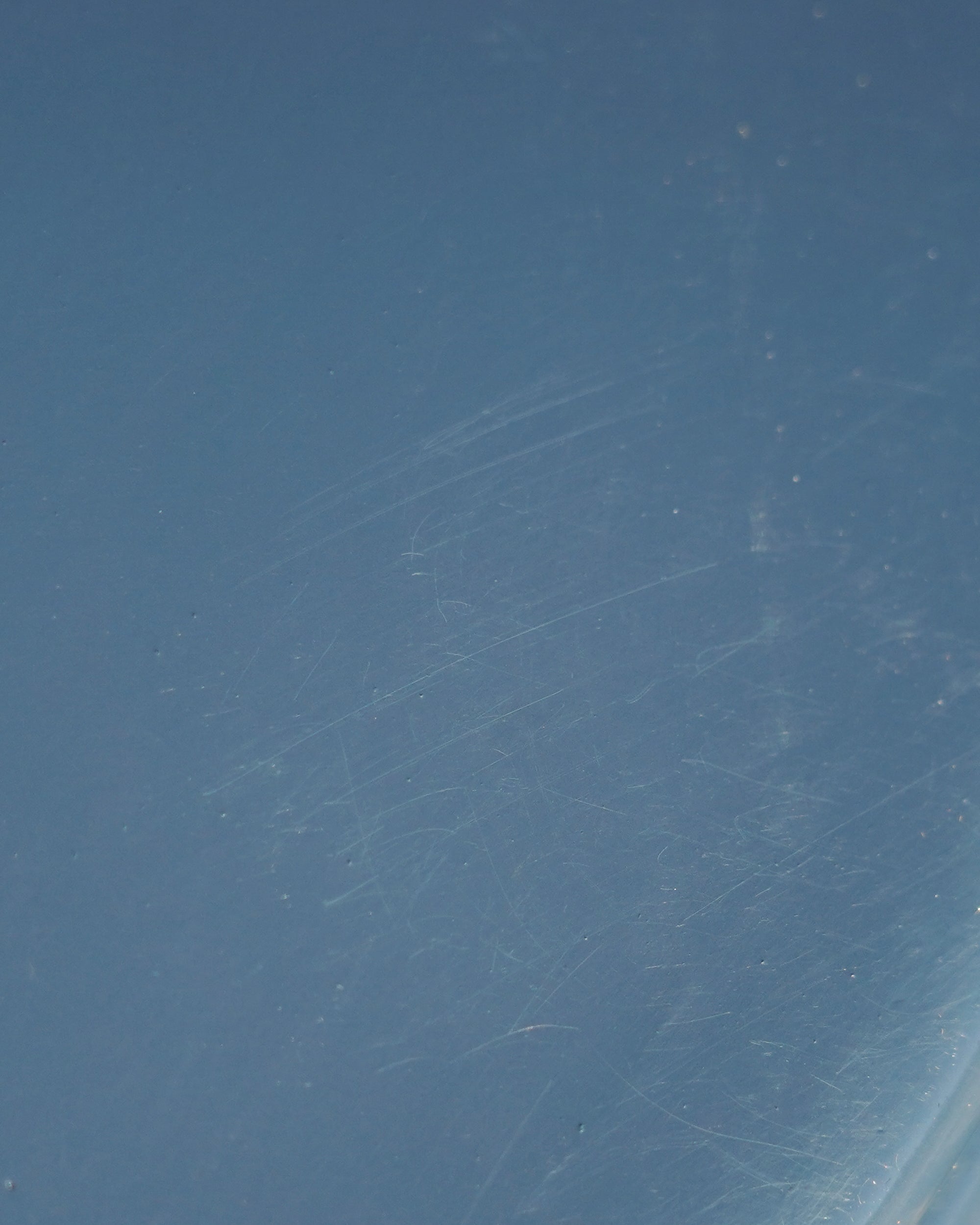 Wooden Column Floor Lamp - Blue (Seconds)