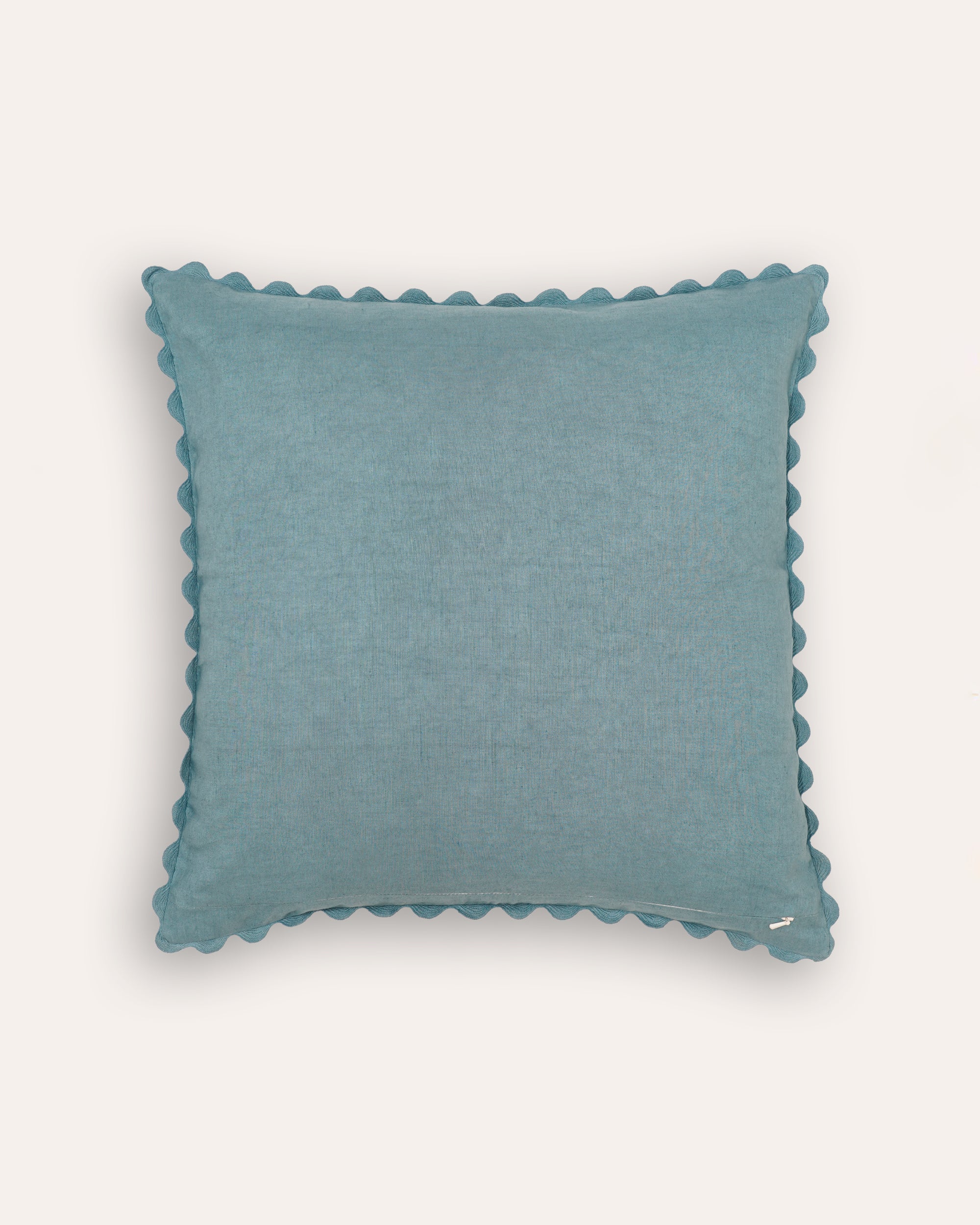 Cordoba Block Print Cushion - Blue
