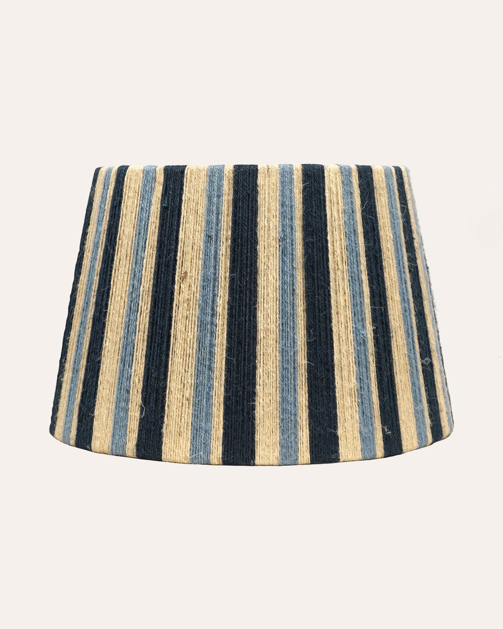 The Stripey String Lampshade - The Blue