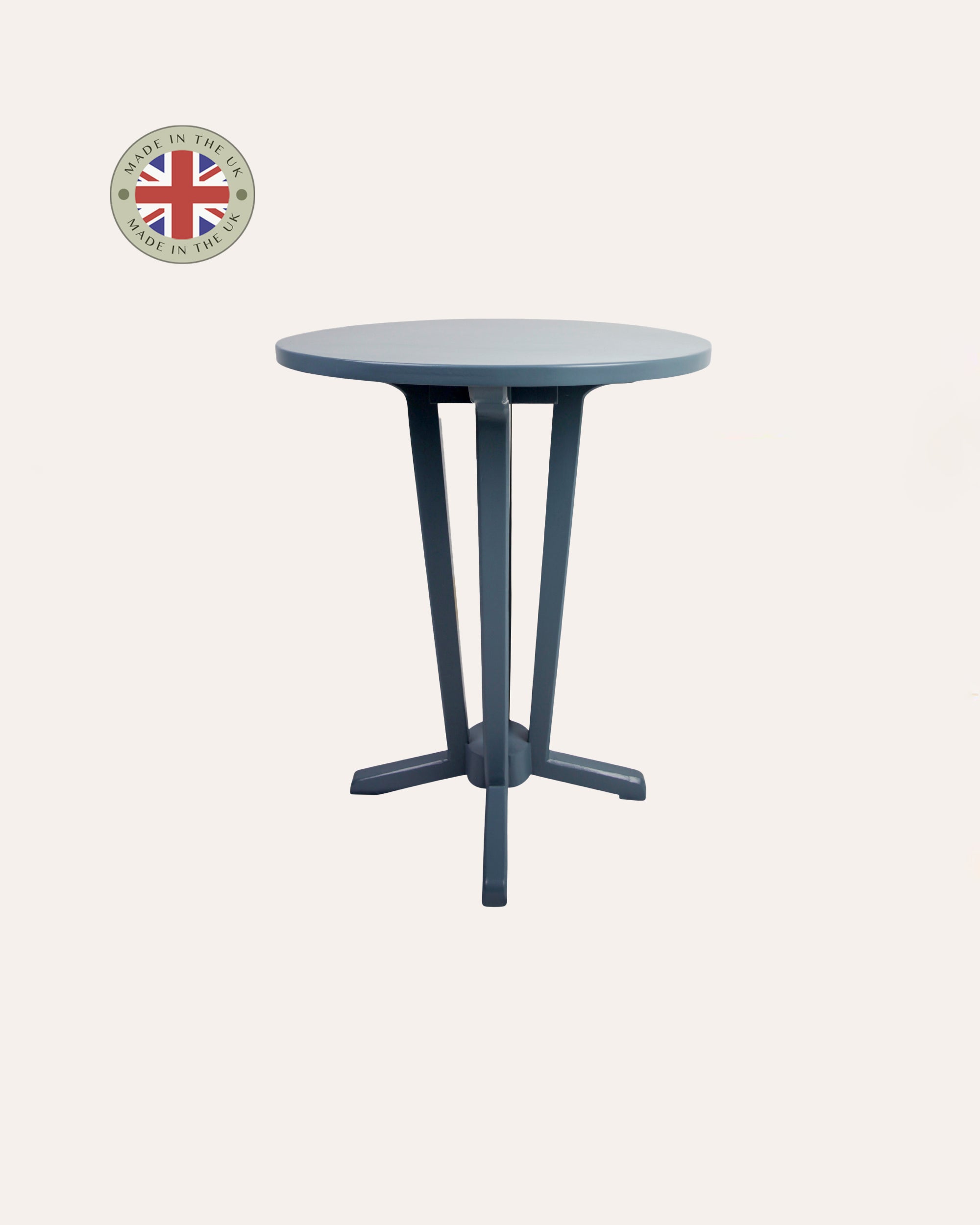 Wensum Circular Table - Petrol Blue