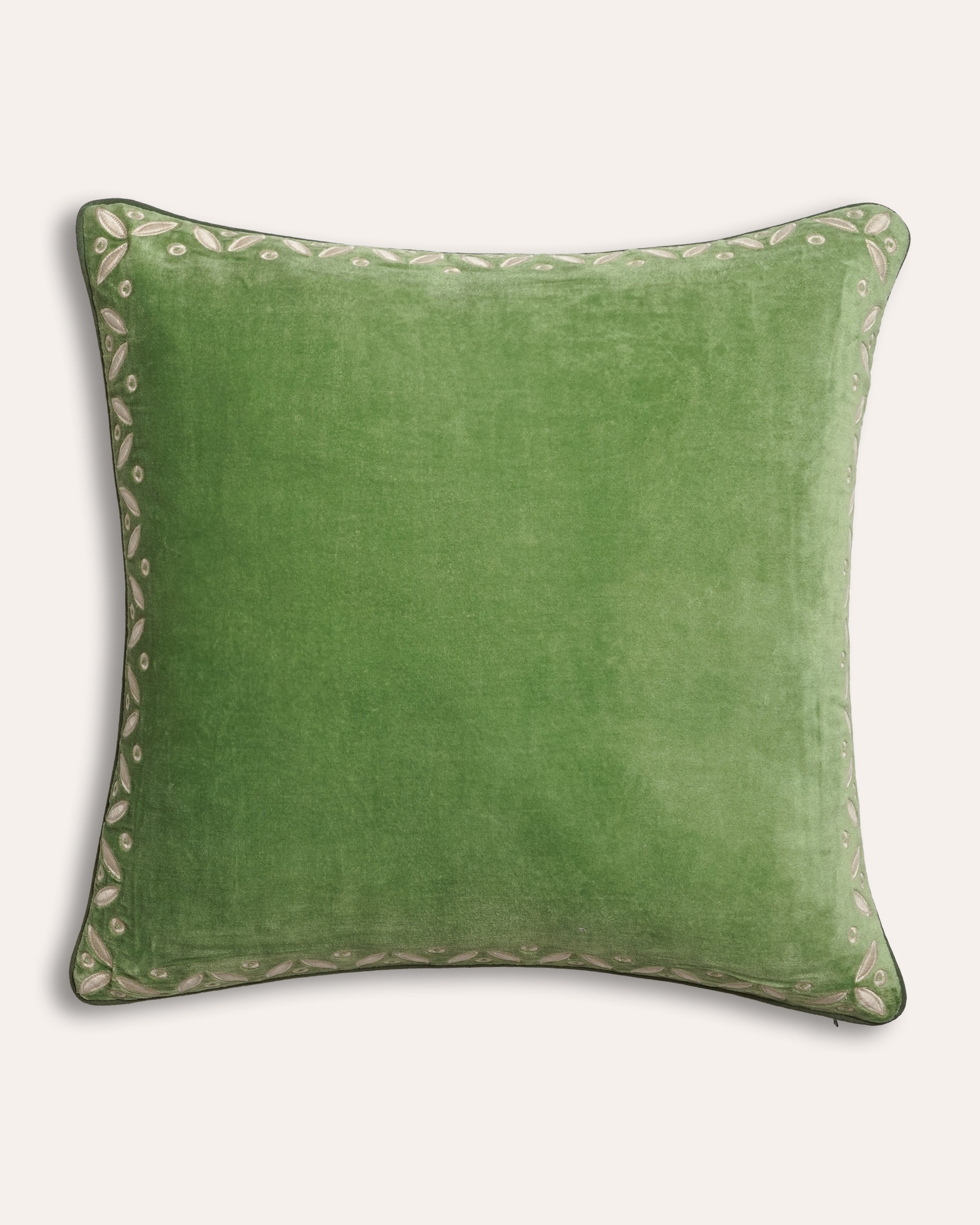 Cintamani Velvet Cushion - Green