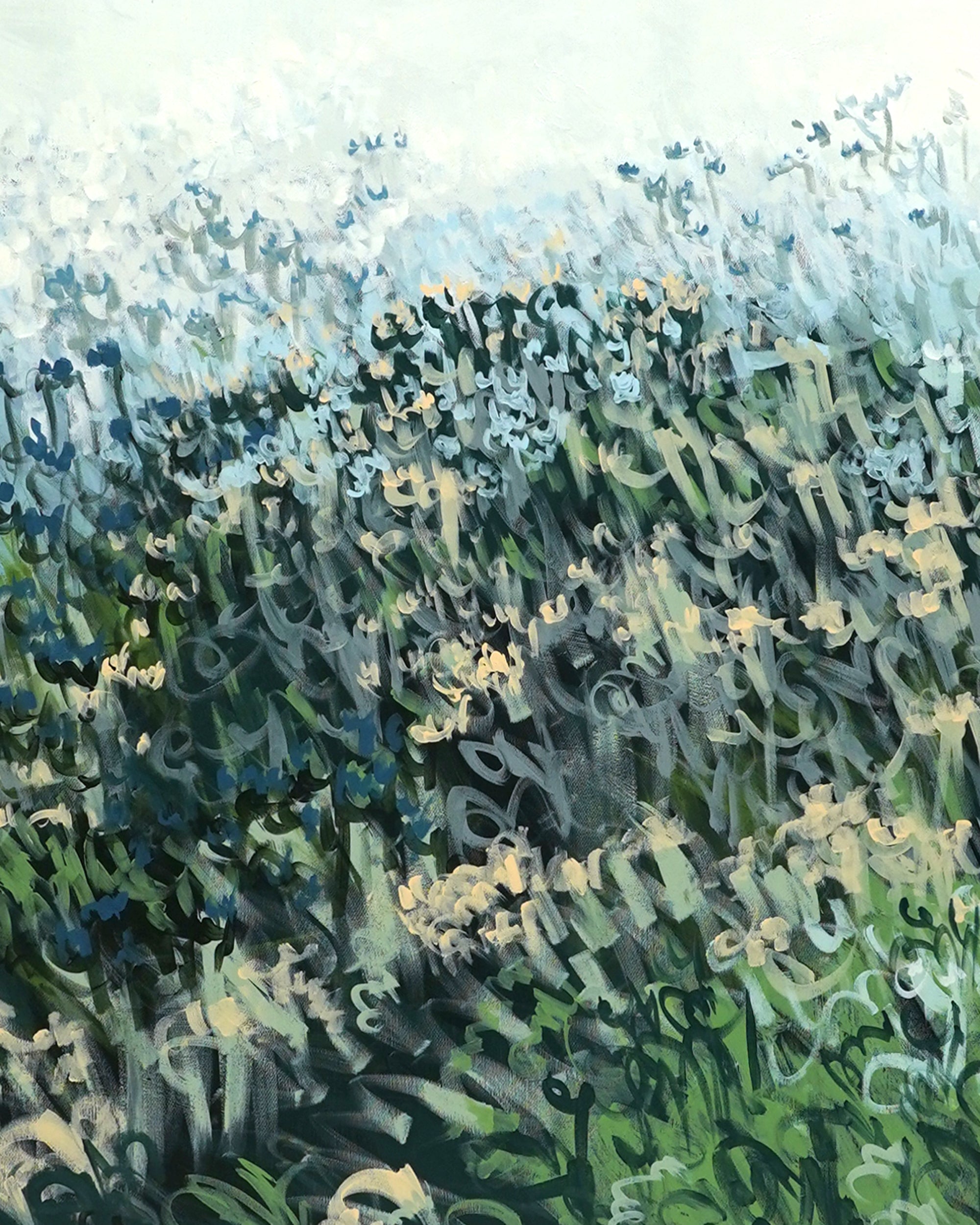 Claire Oxley - Stitchwort, Clary and Grasses