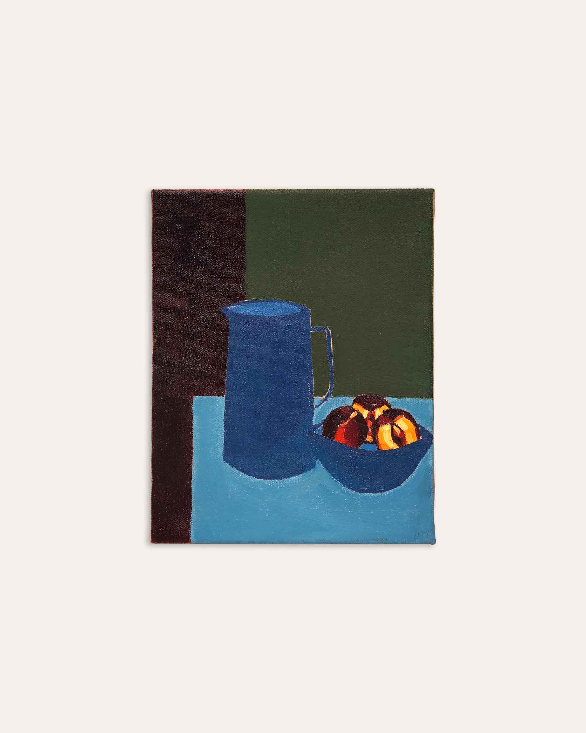 Clara Holmes - Blue Bowl of Plums