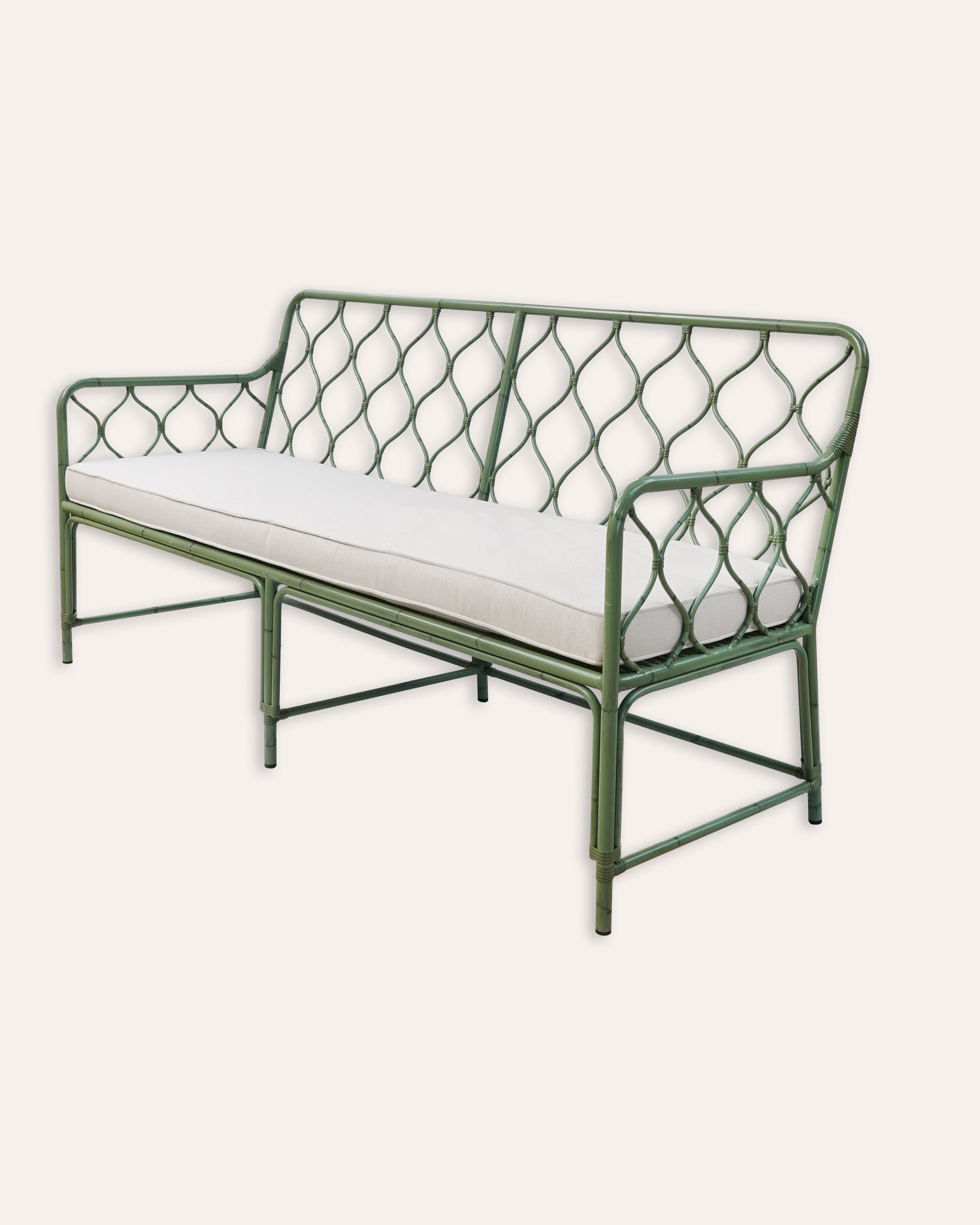 Side view of the Curato Garden Sofa