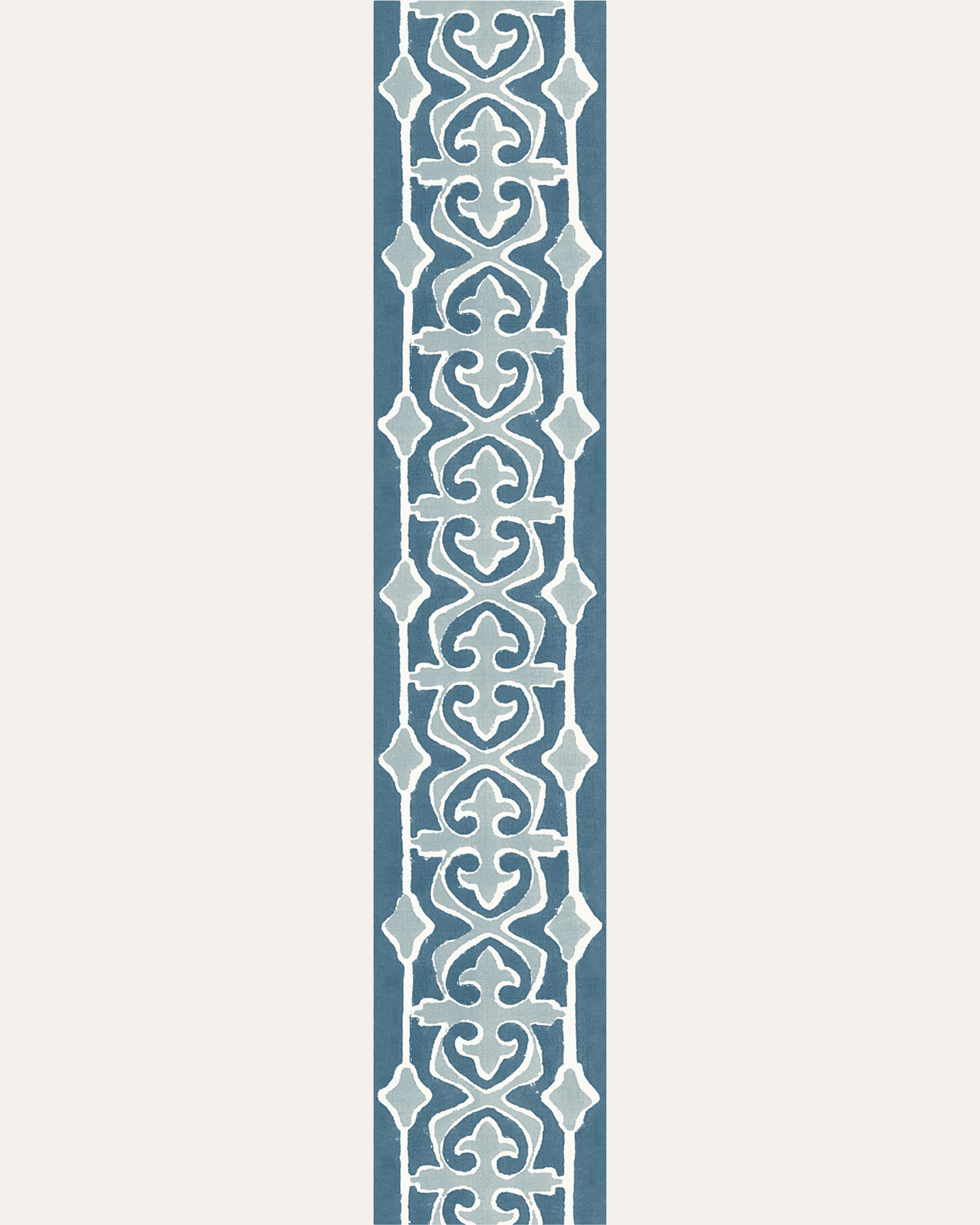 Santa Clara Tile Border - Blue