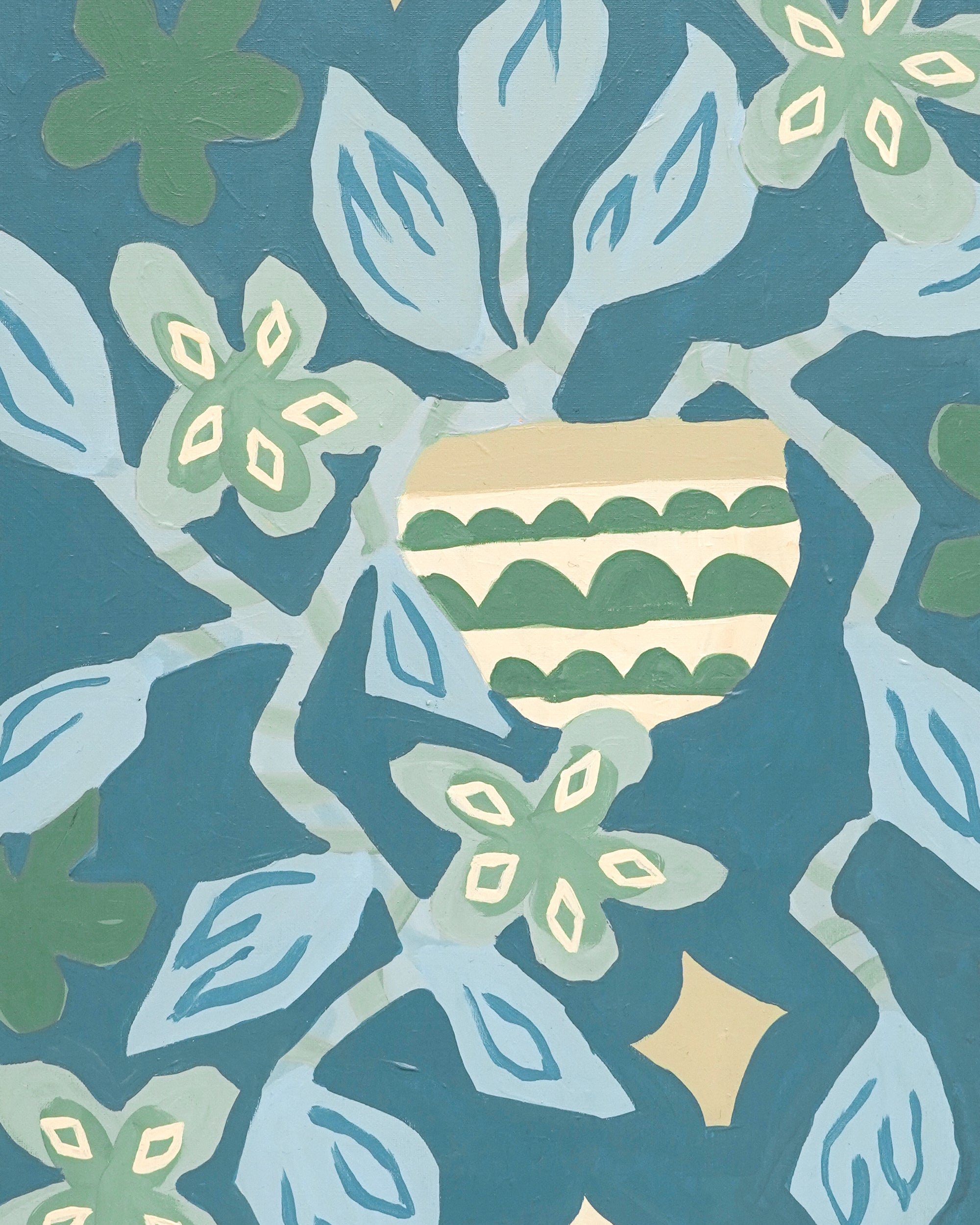 Ella S Robinson - Pothos at Midnight