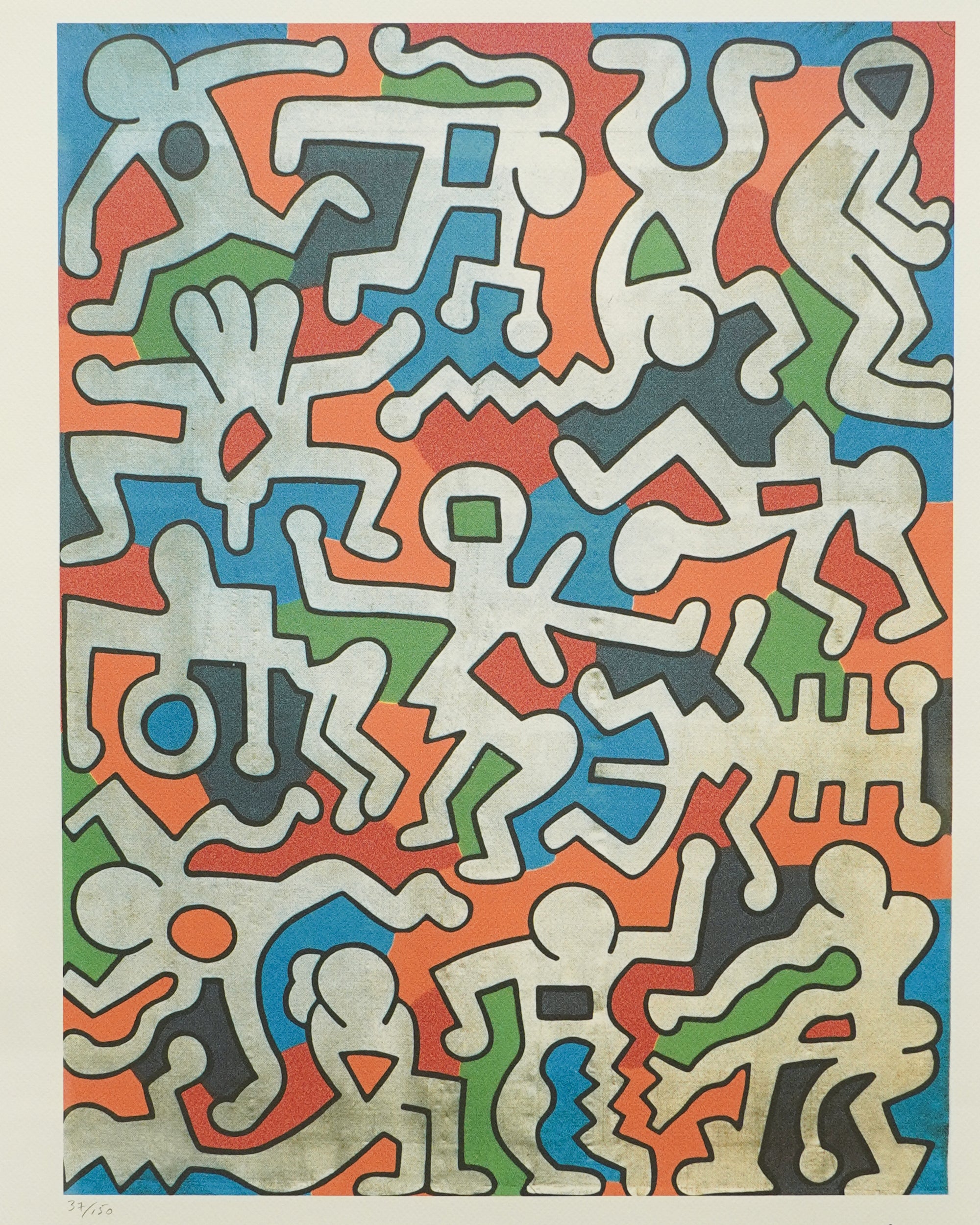 Keith Haring Limited Edition Signed Print II