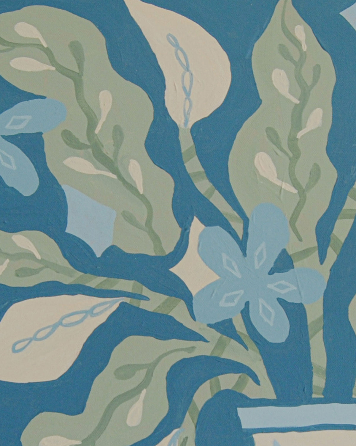 Ella S Robinson - Peace Lily at Midnight