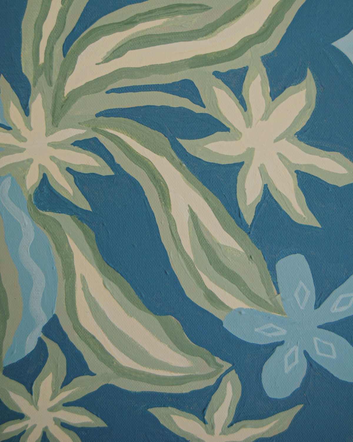 Ella S Robinson - Spider Plant at Midnight