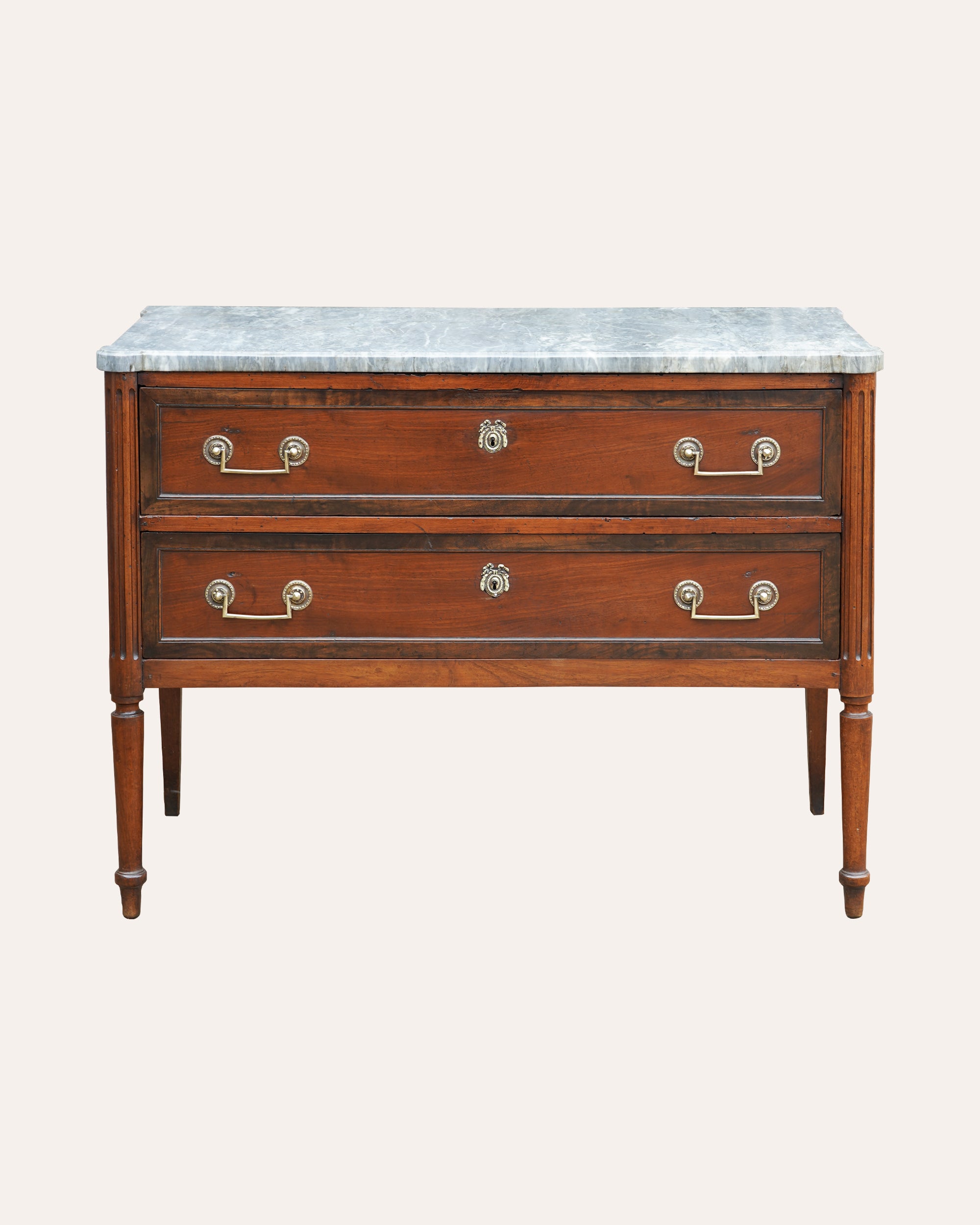 French 19th Century Mahogany Commode