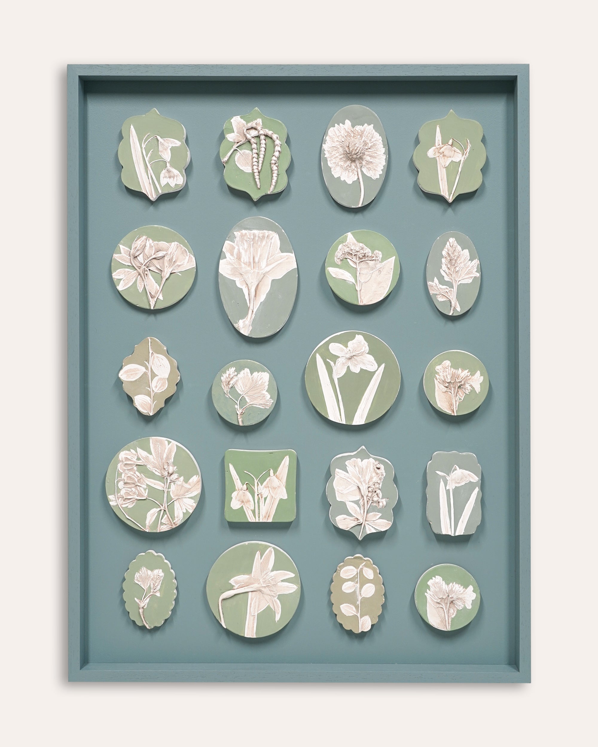 Imprint Casts - Framed Miniature Botanical Intaglios Collection