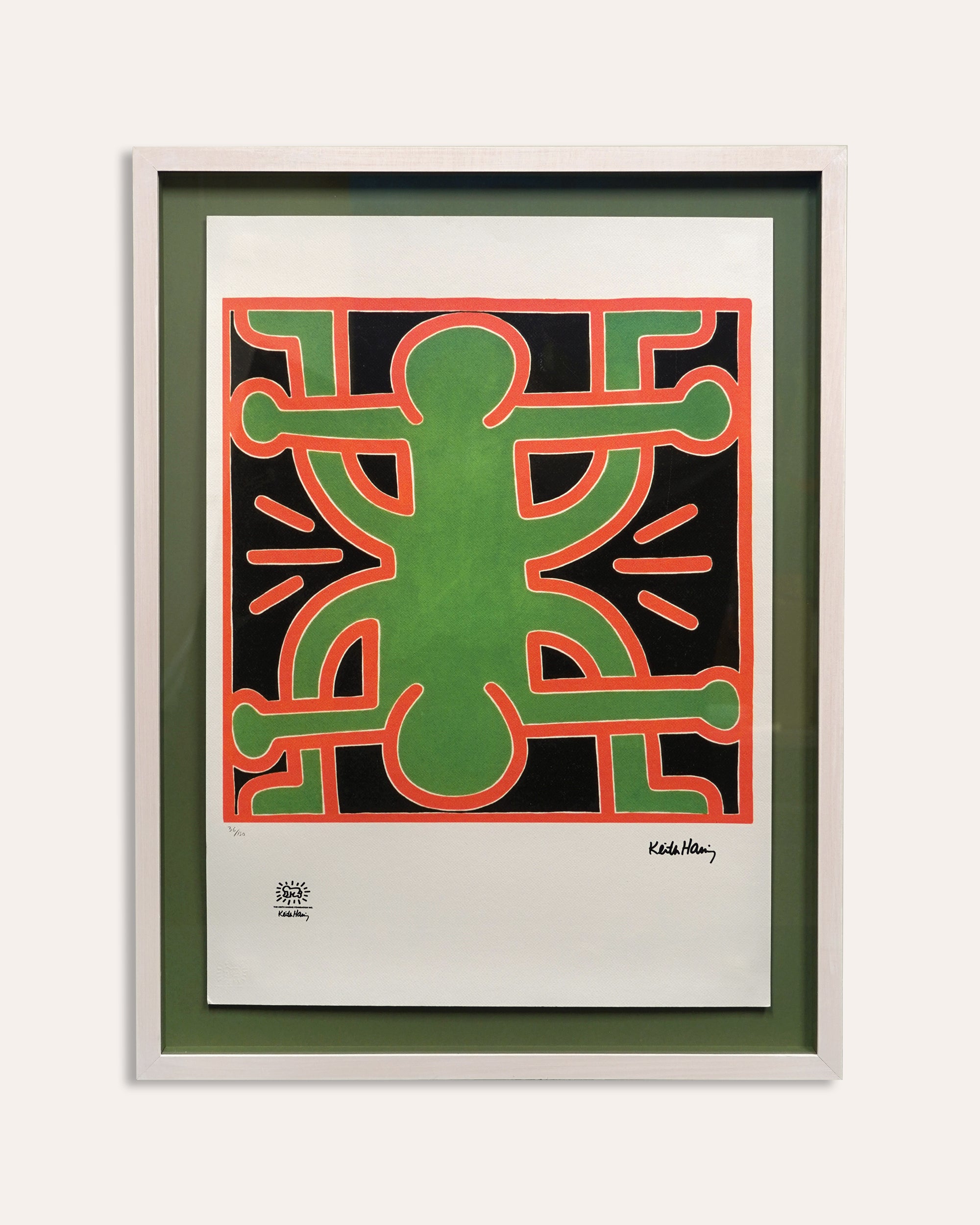 Keith Haring Limited Edition Signed Print XI/XX