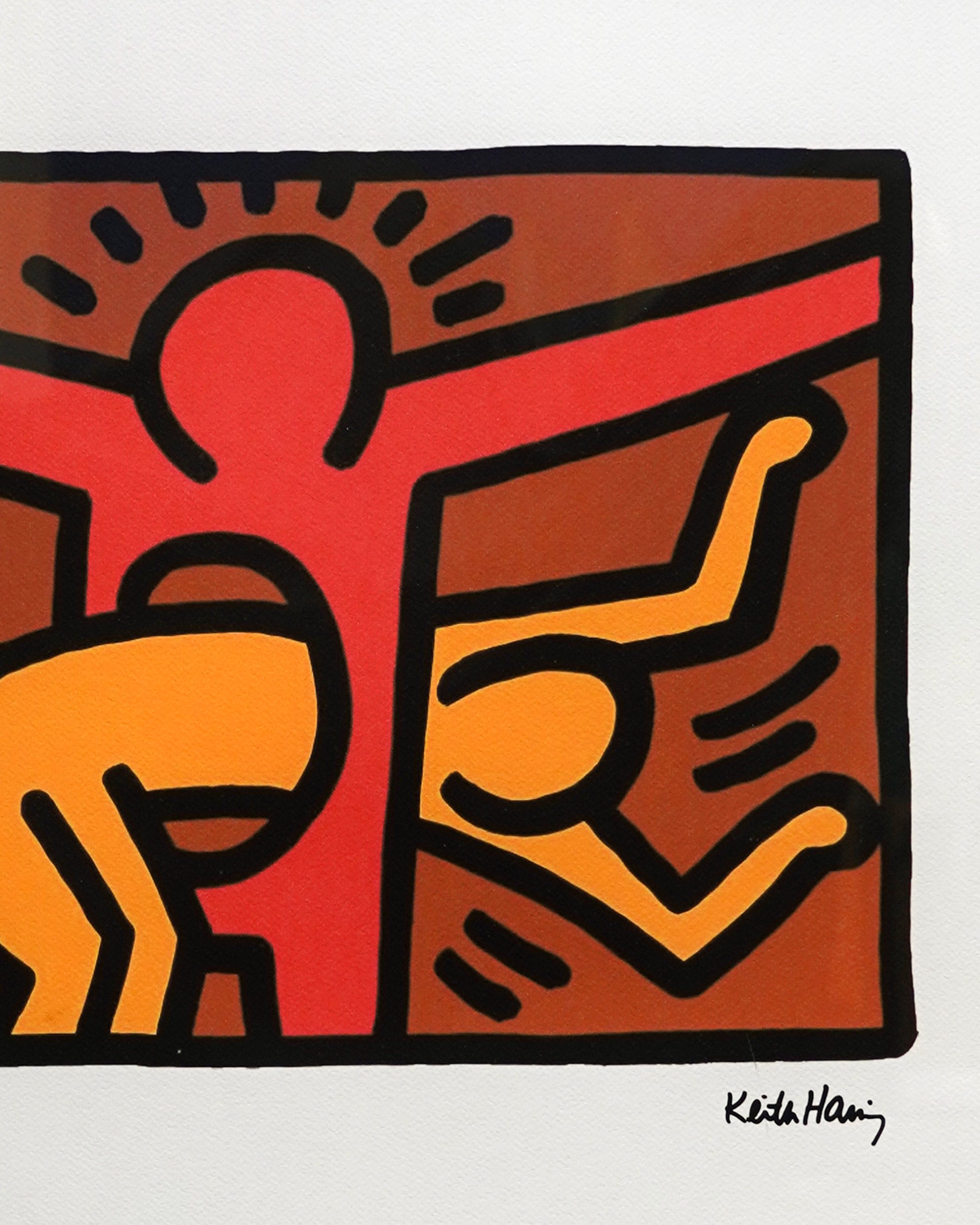 Keith Haring Limited Edition Signed Print XII/XX