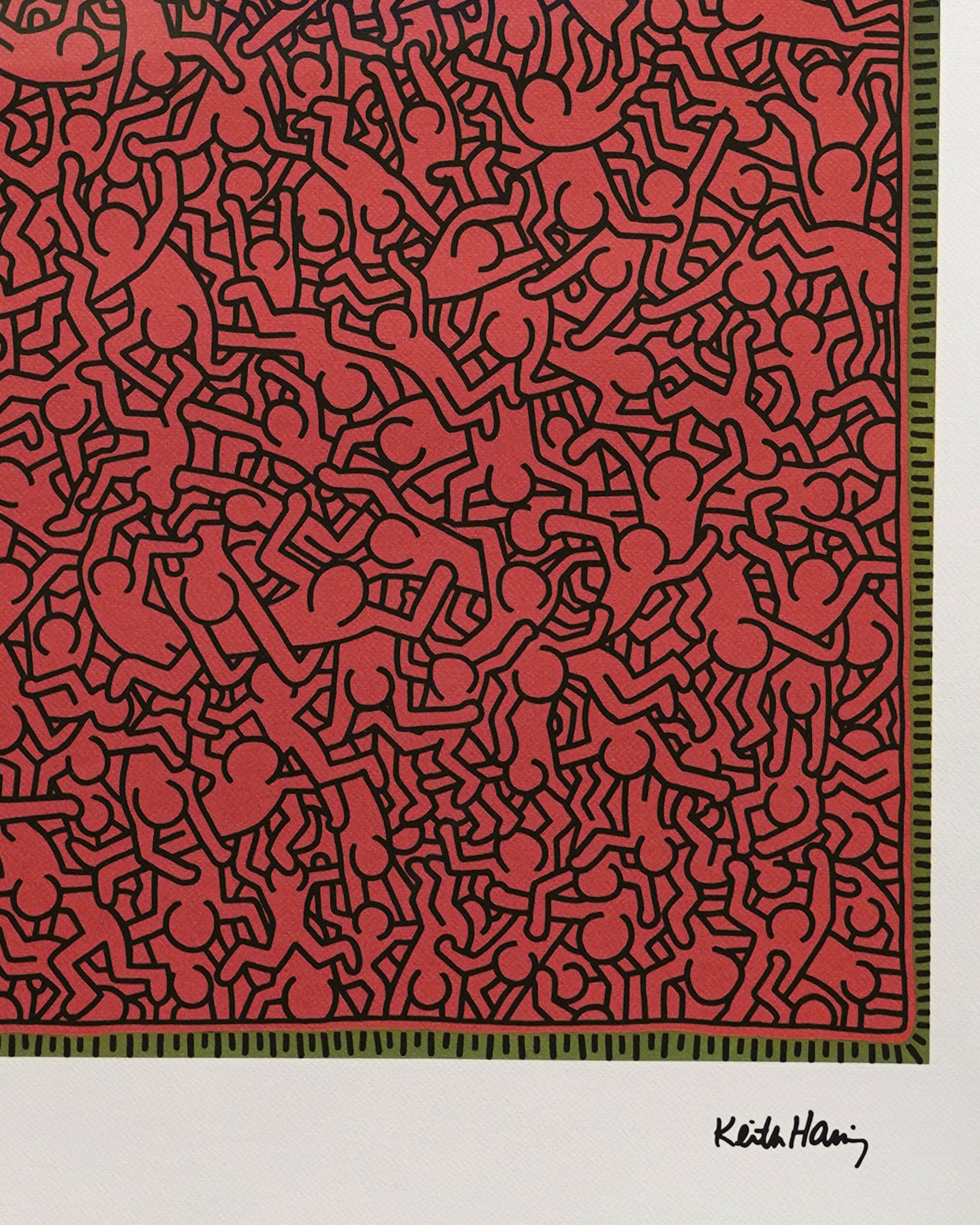 Keith Haring Limited Edition Signed Print XVI/XX