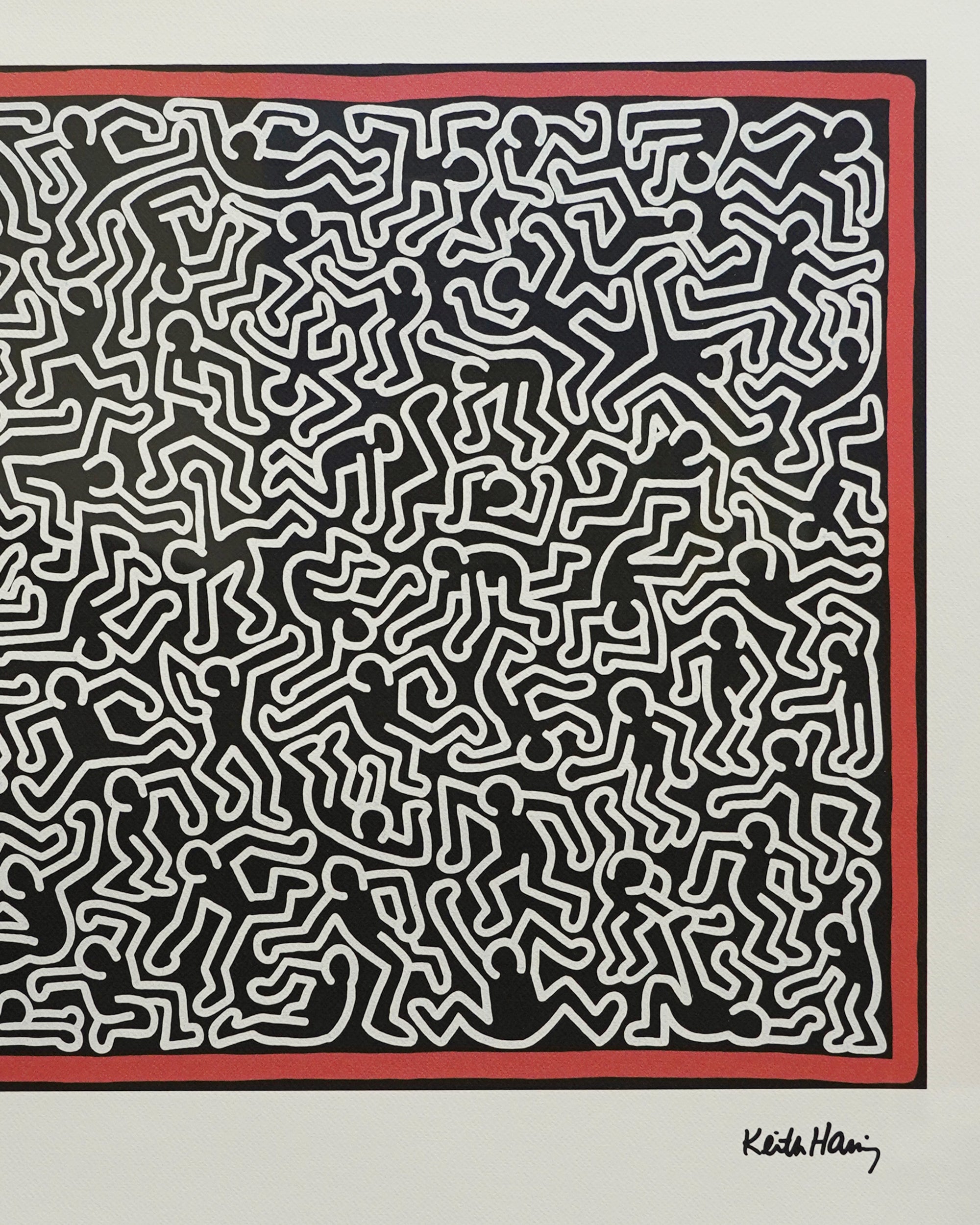 Keith Haring Limited Edition Signed Print II/XX