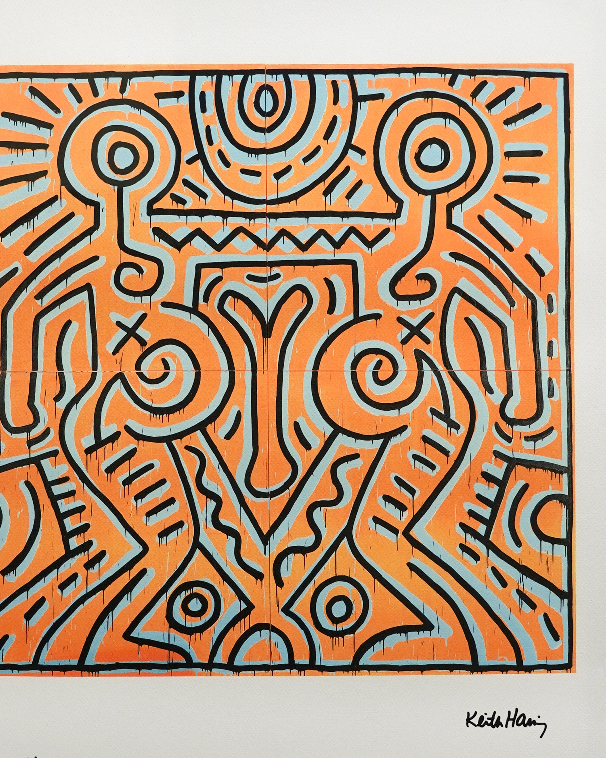 Keith Haring Limited Edition Signed Print XX/XX