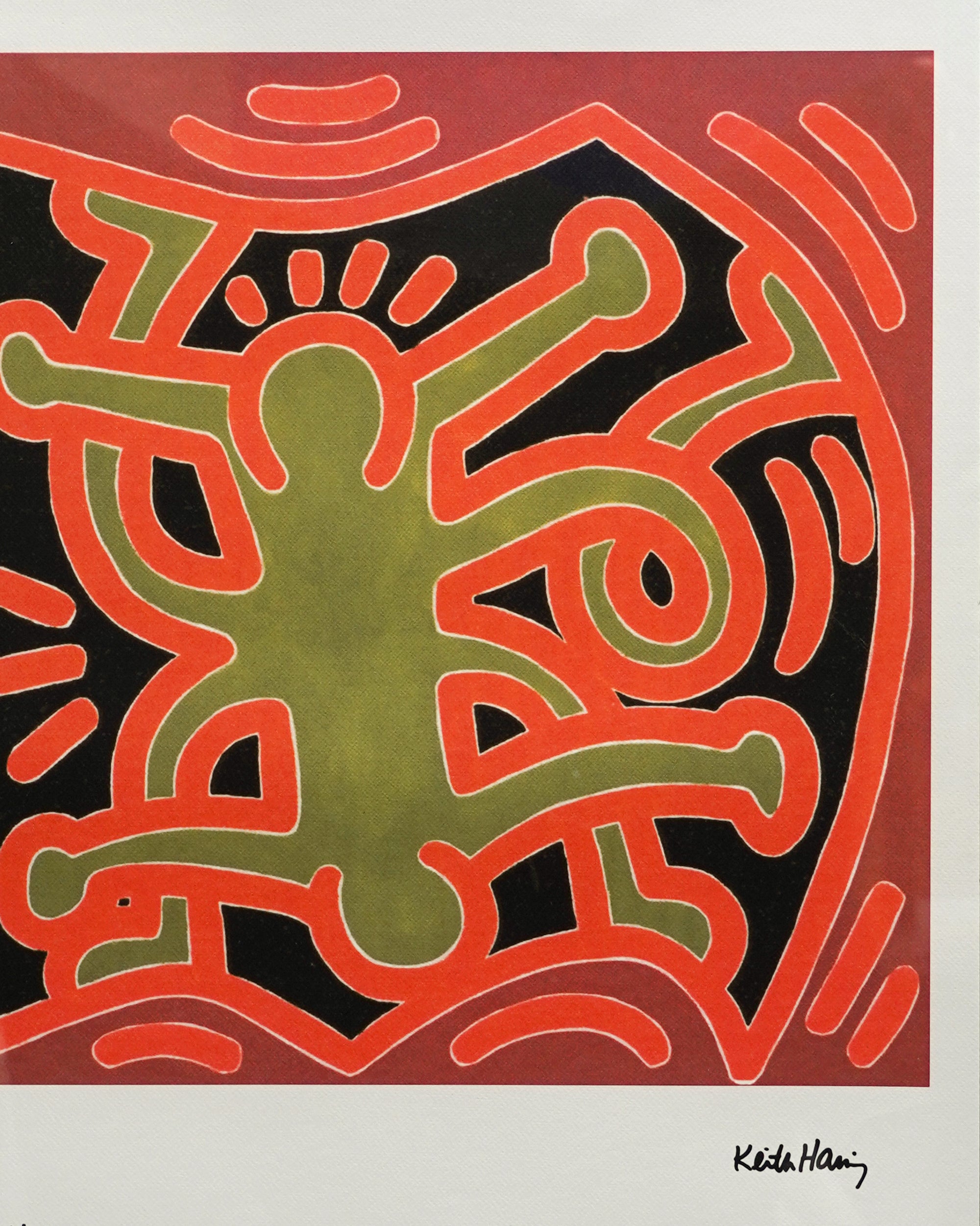 Keith Haring Limited Edition Signed Print III/XX – Birdie