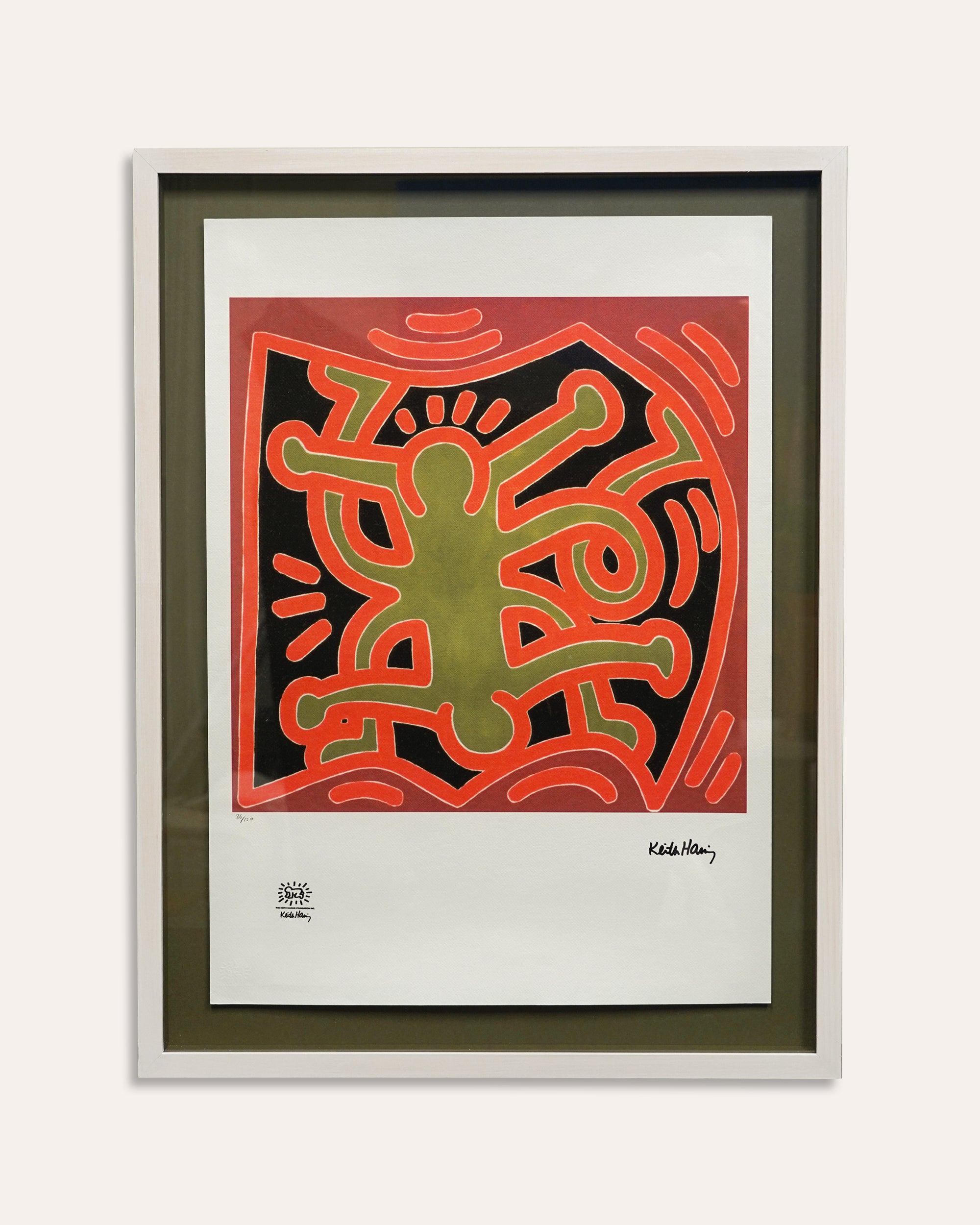 Keith Haring Limited Edition Signed Print III/XX