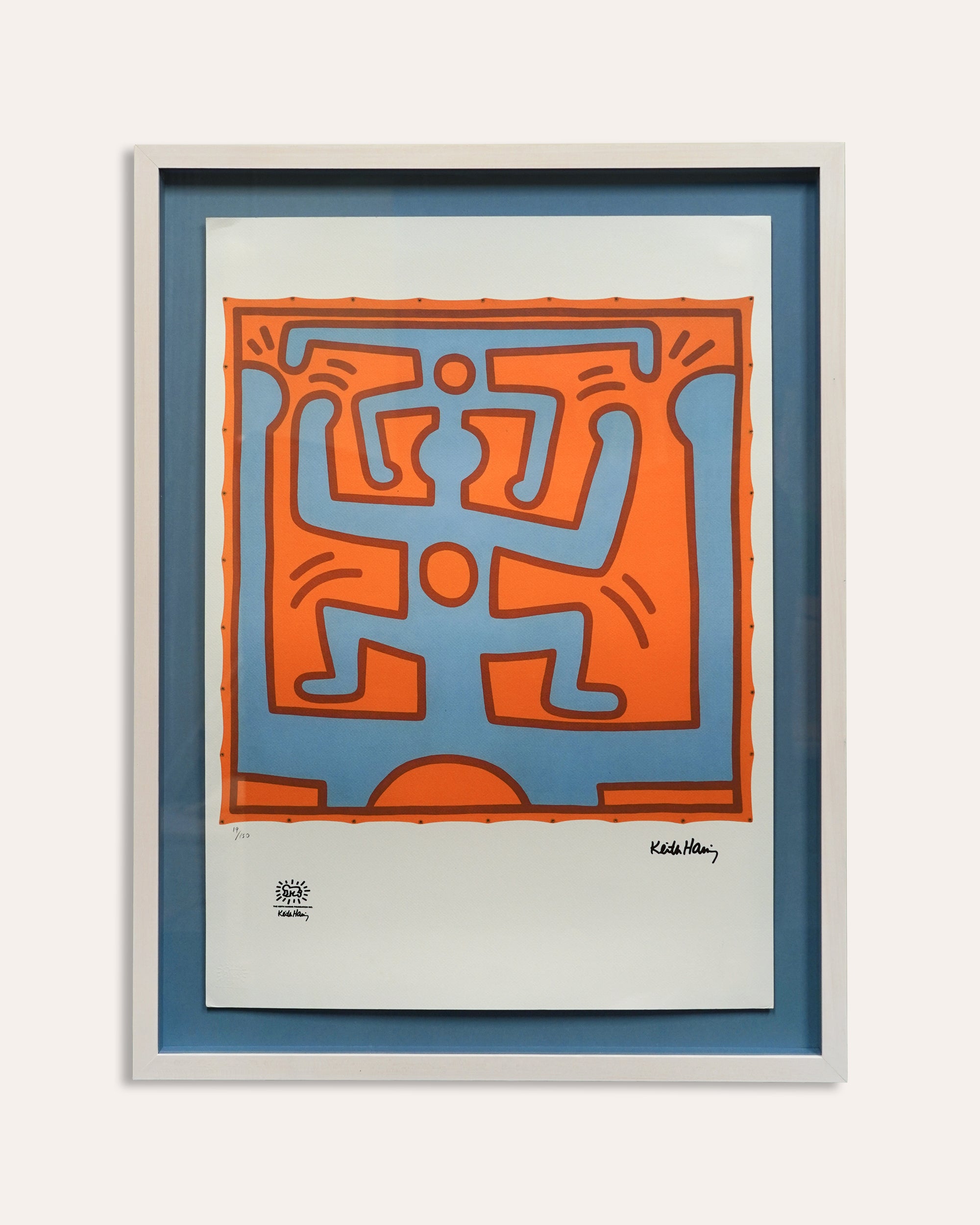 Keith Haring Limited Edition Signed Print IV/XX