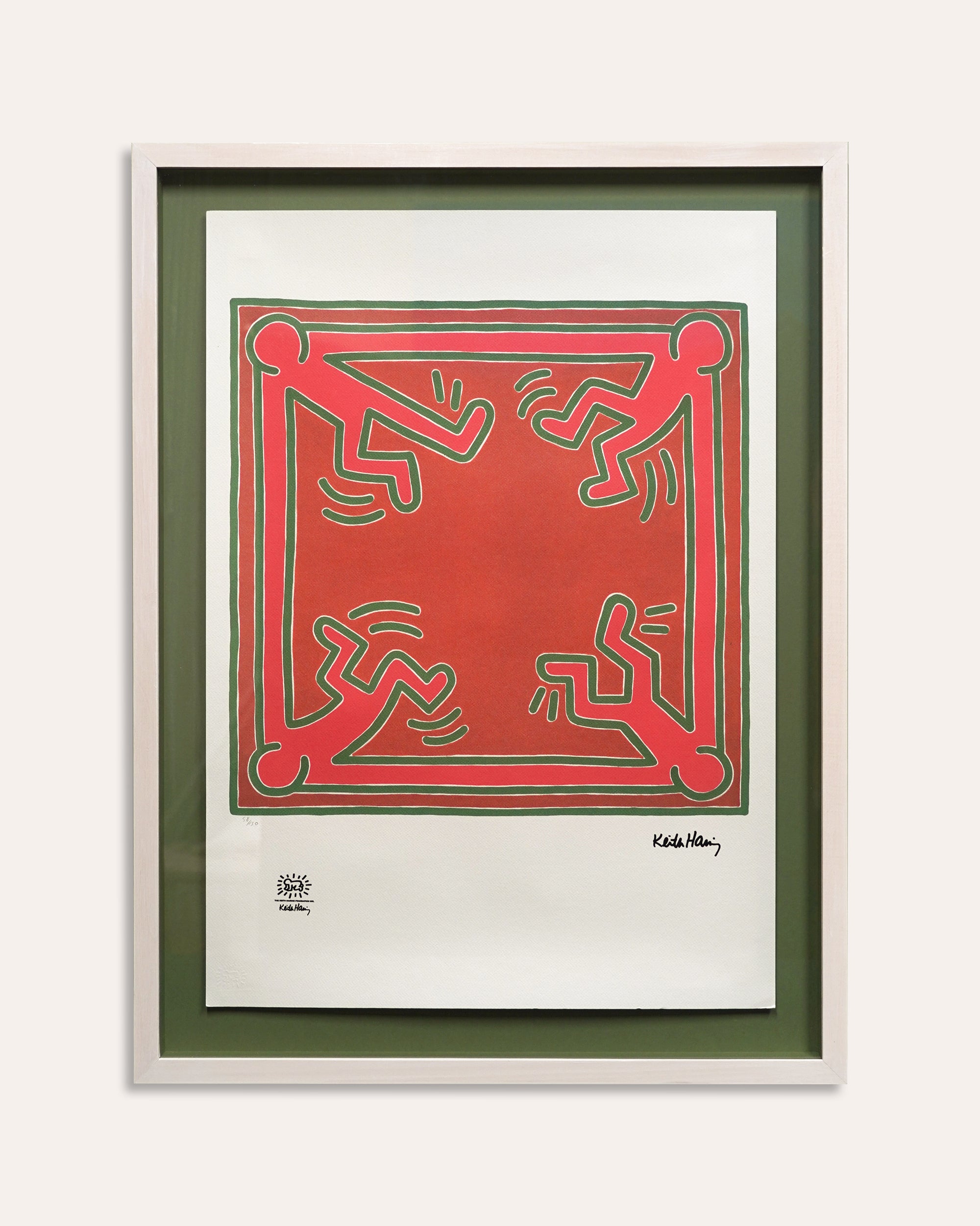 Keith Haring Limited Edition Signed Print VI/XX