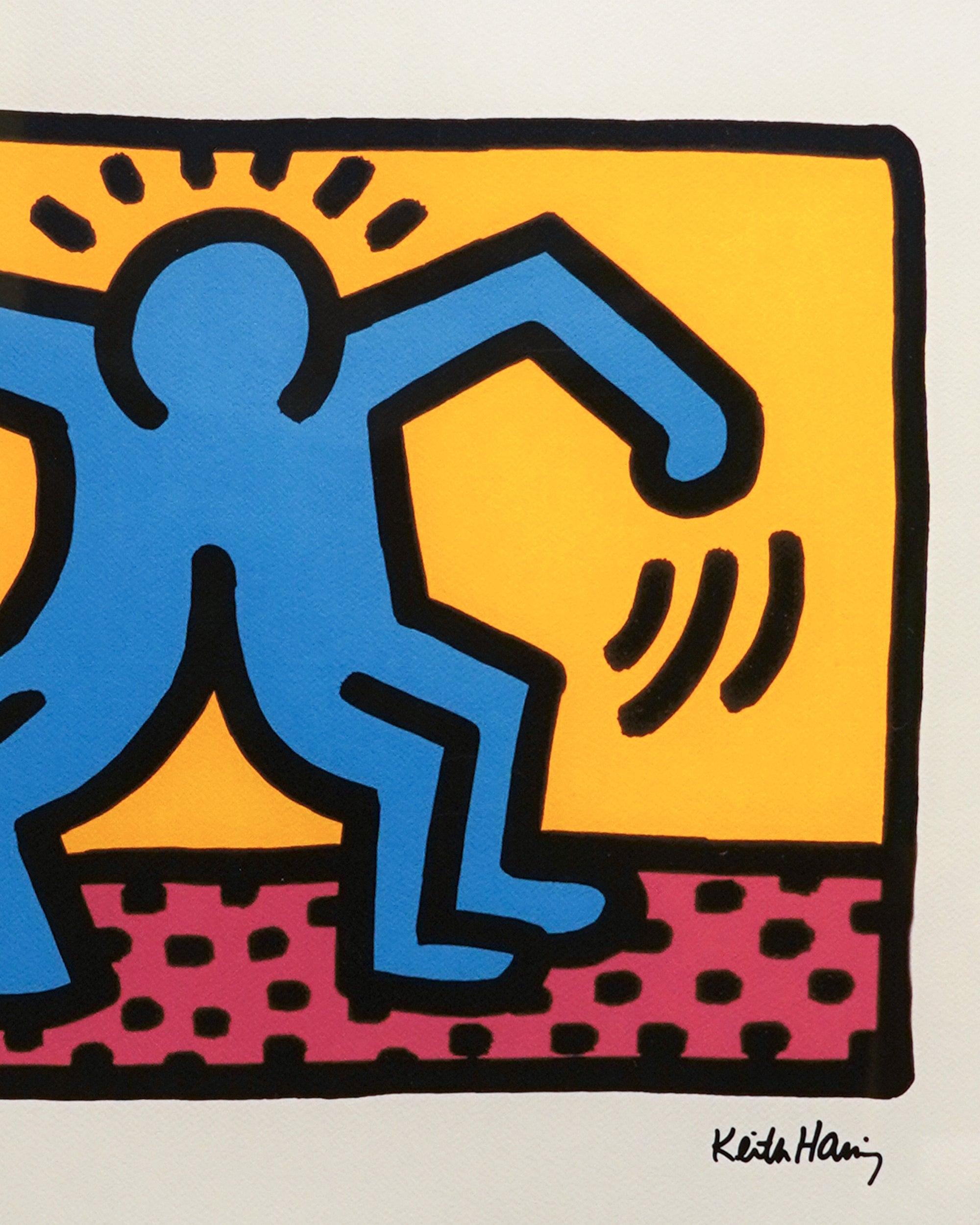 Keith Haring Limited Edition Signed Print VIII/XX