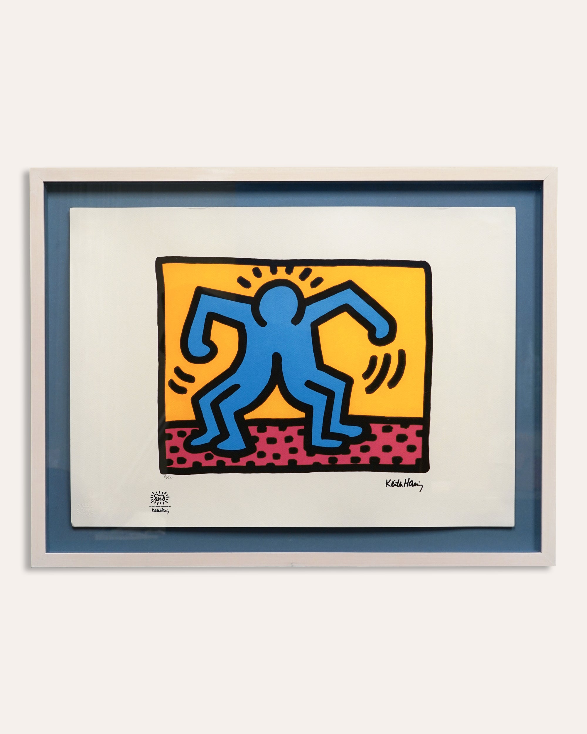 Keith Haring Limited Edition Signed Print VIII/XX