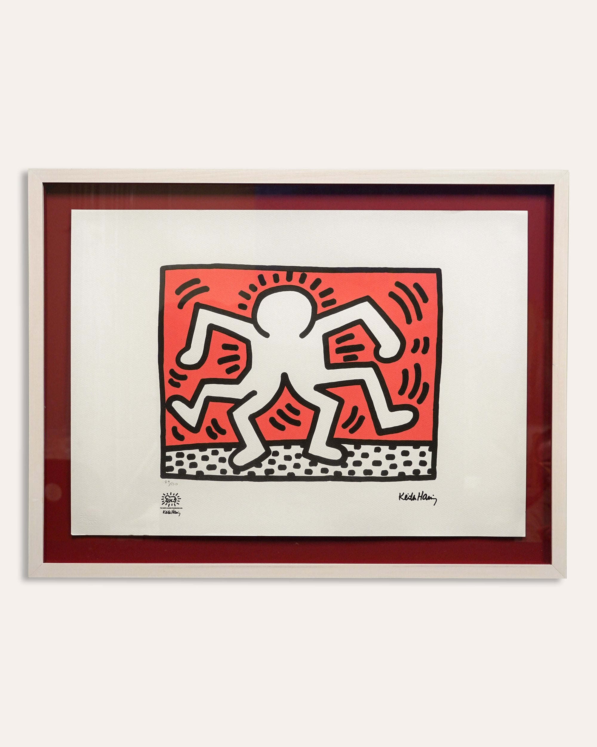 Keith Haring Limited Edition Signed Print IX/XX