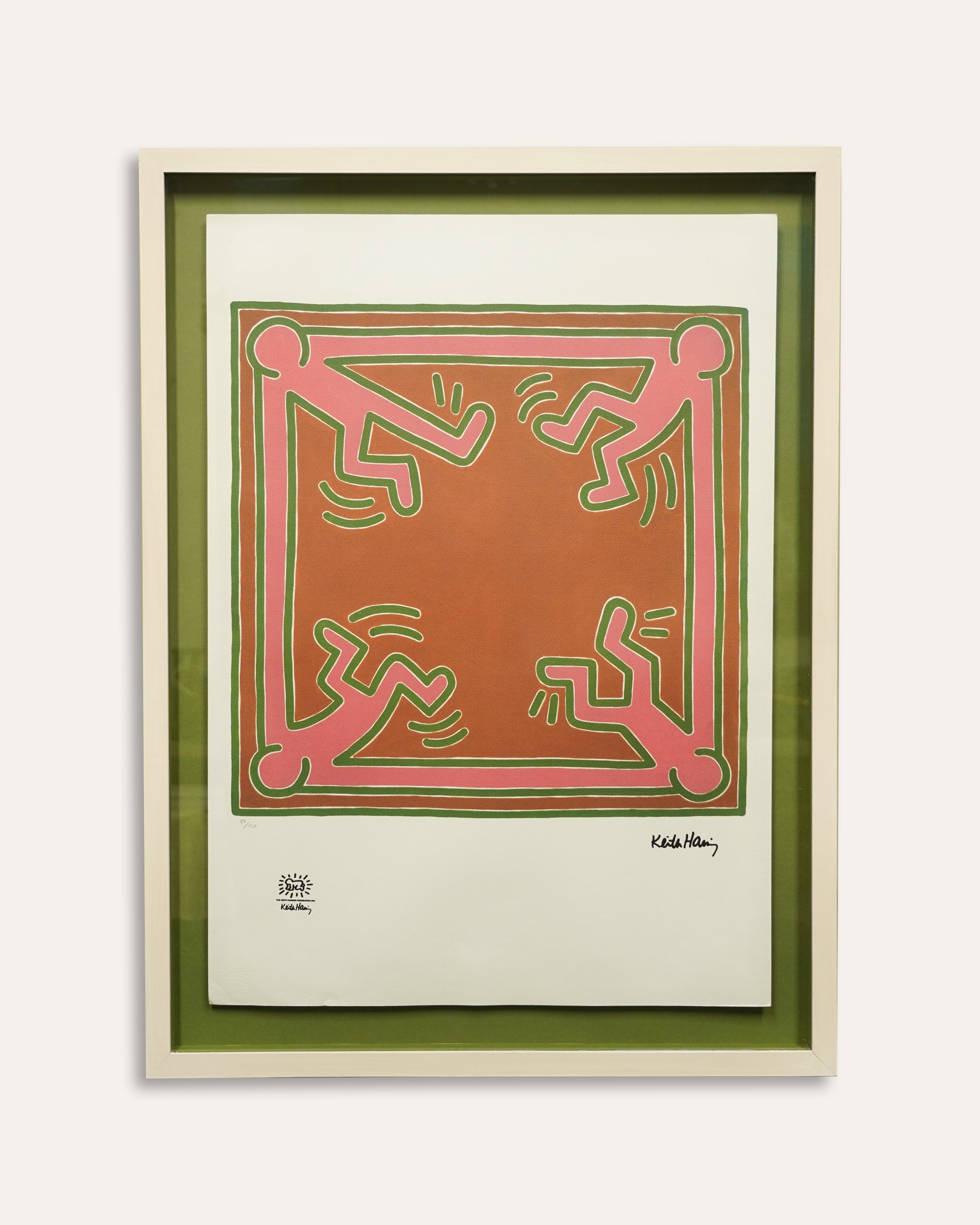 Keith Haring Limited Edition Signed Print I