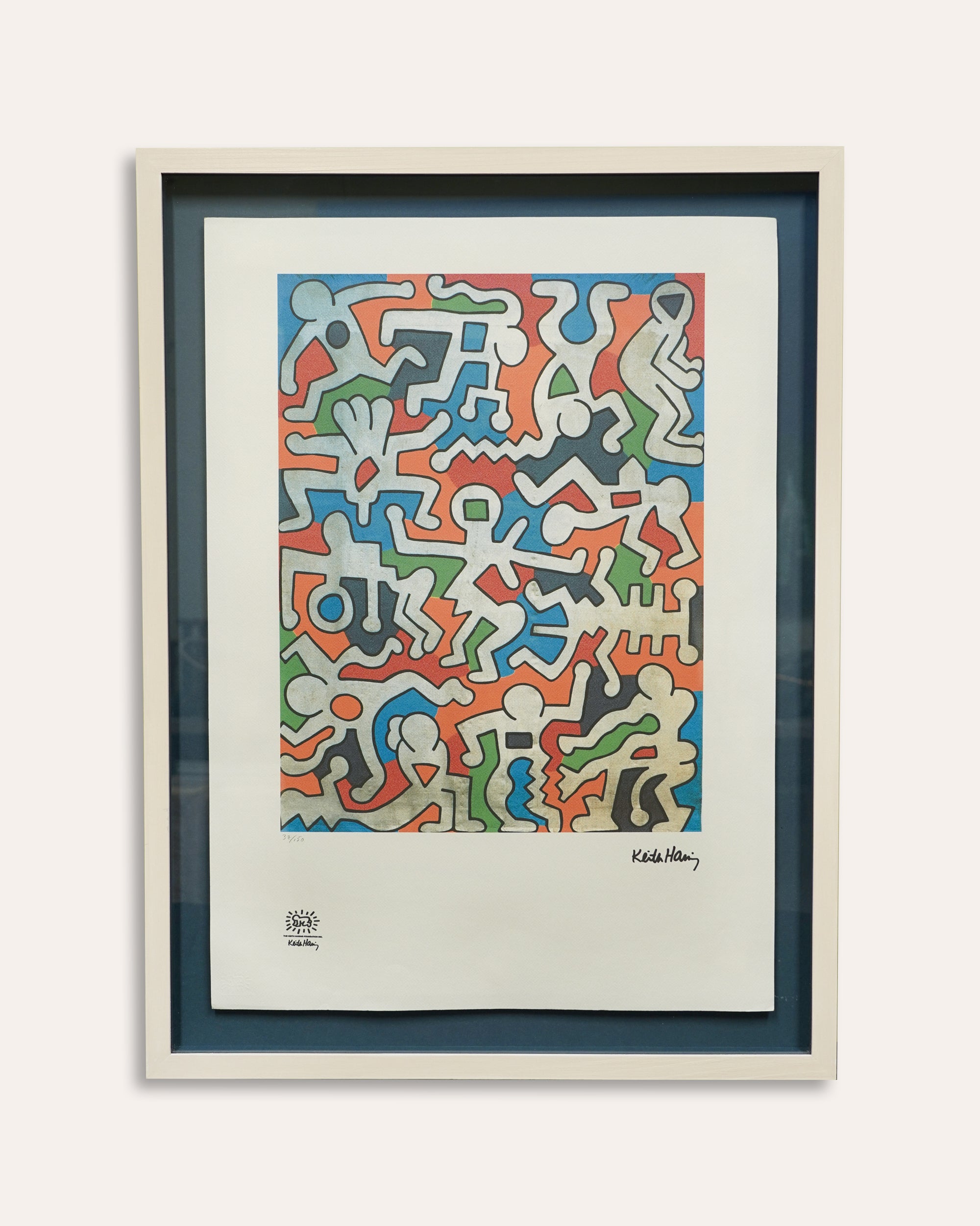 Keith Haring Limited Edition Signed Print II