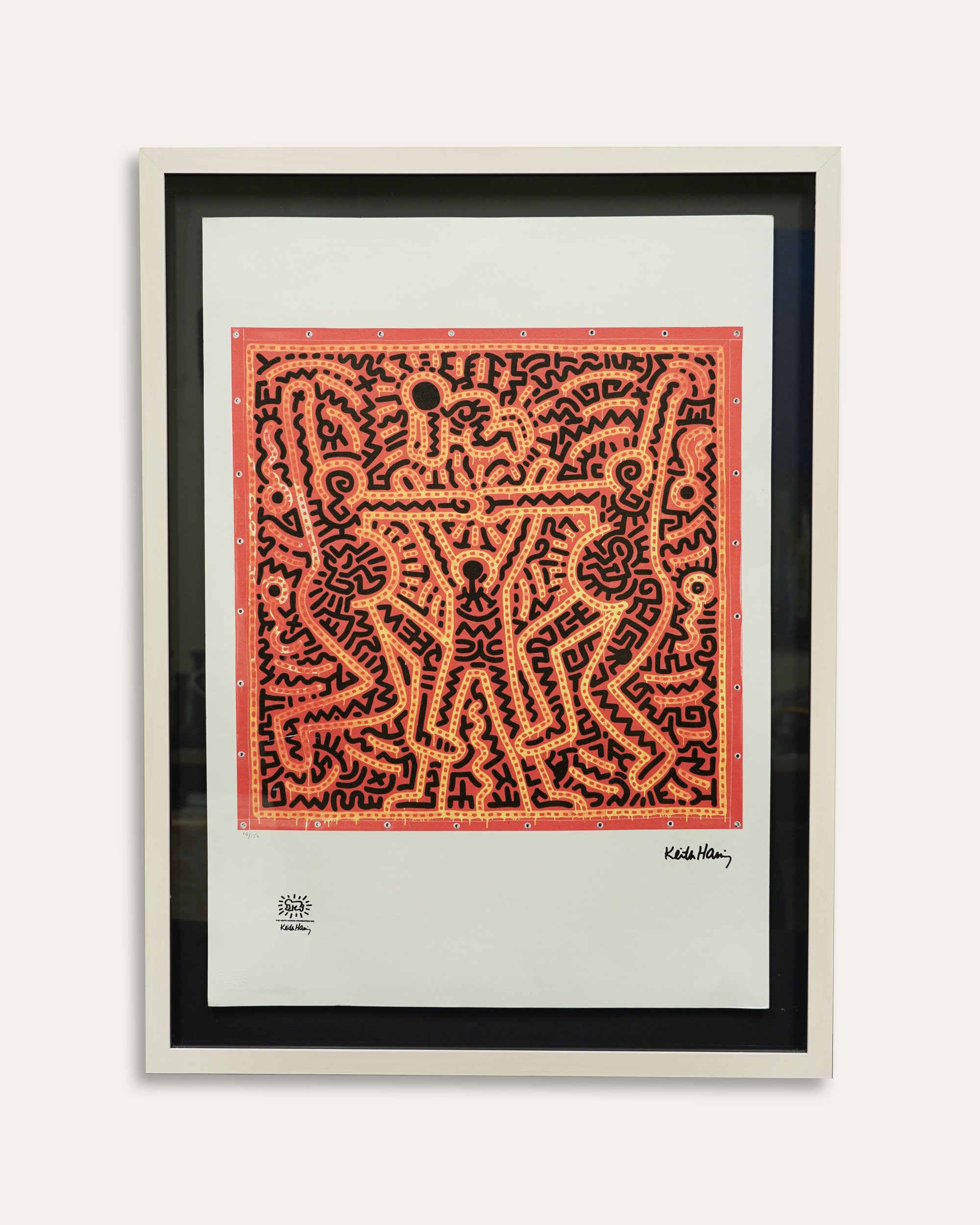 Keith Haring Limited Edition Signed Print III