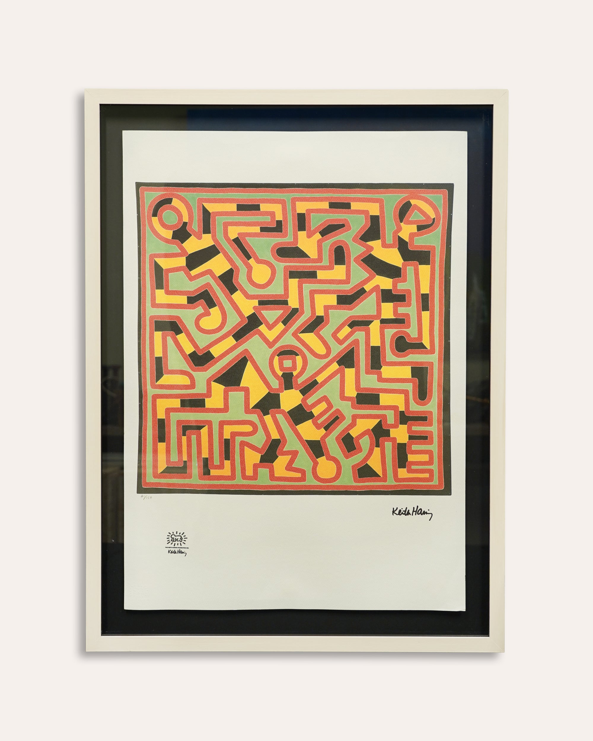 Keith Haring Limited Edition Signed Print IV