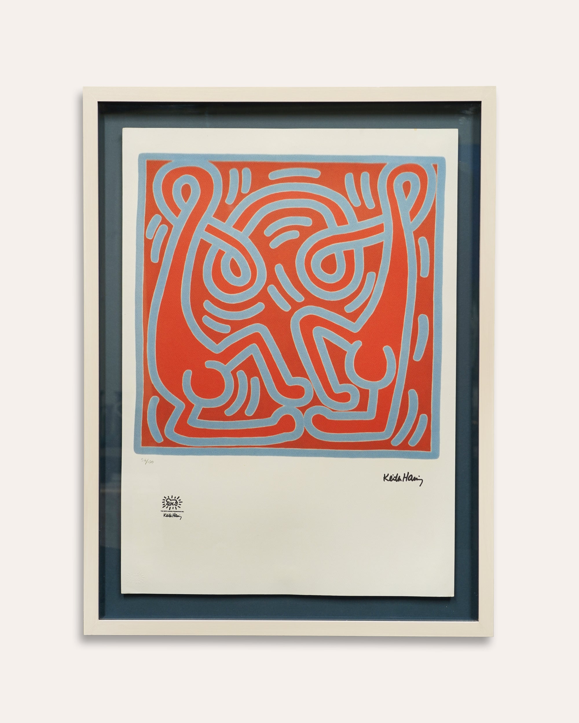 Keith Haring Limited Edition Signed Print VII