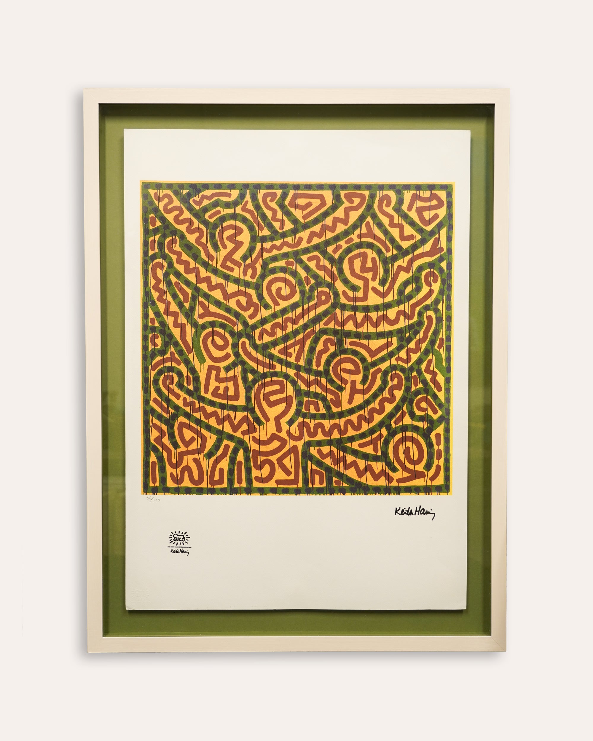 Keith Haring Limited Edition Signed Print VIII