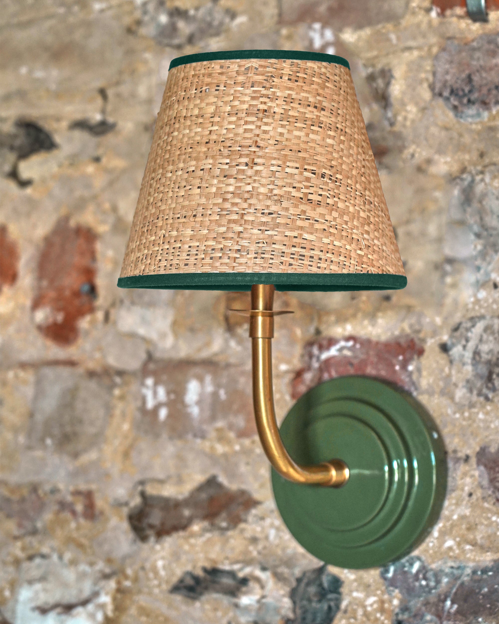 Green wall light - Birdie Fortescue lighting