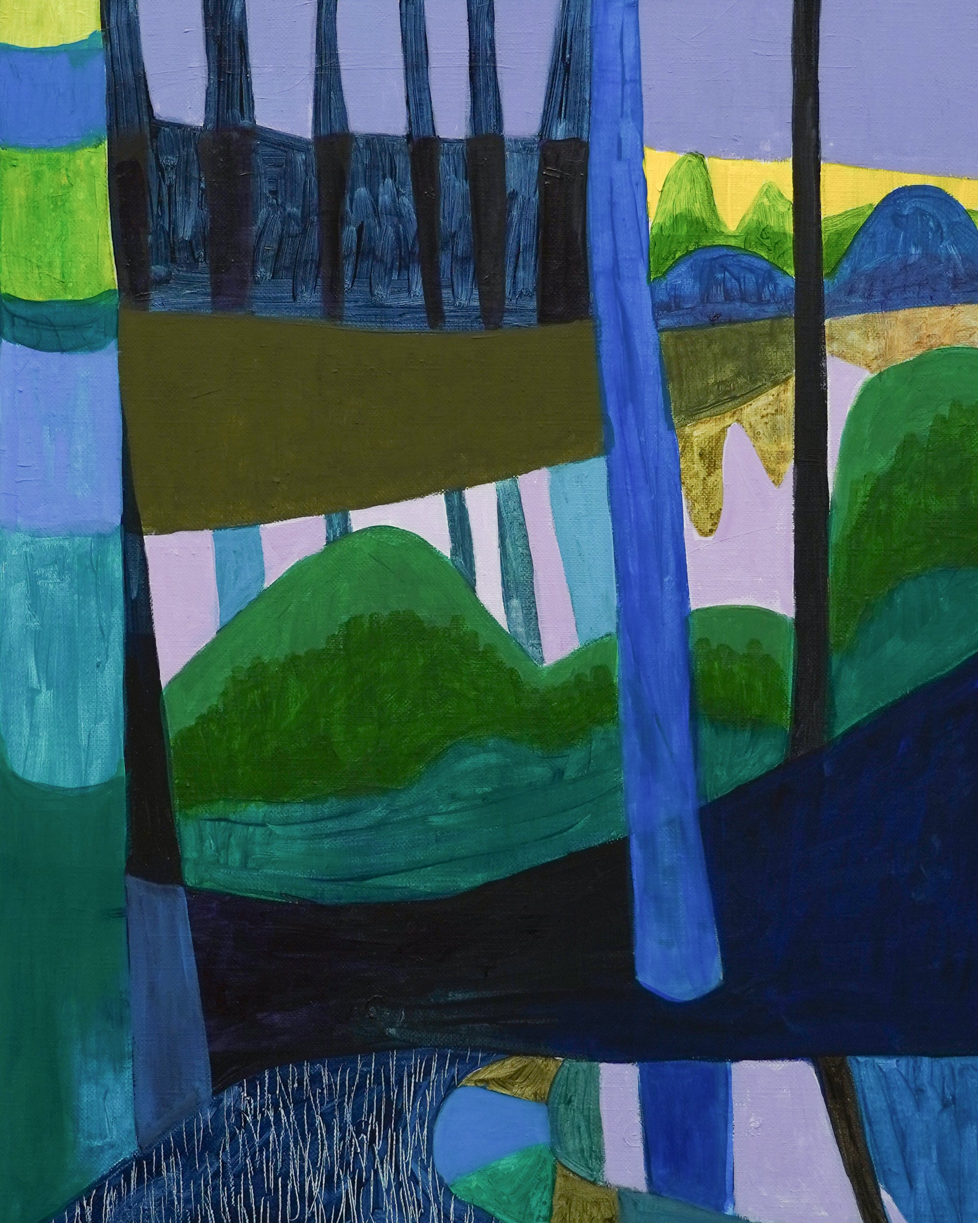 Linda Jamieson - Untitled Blue