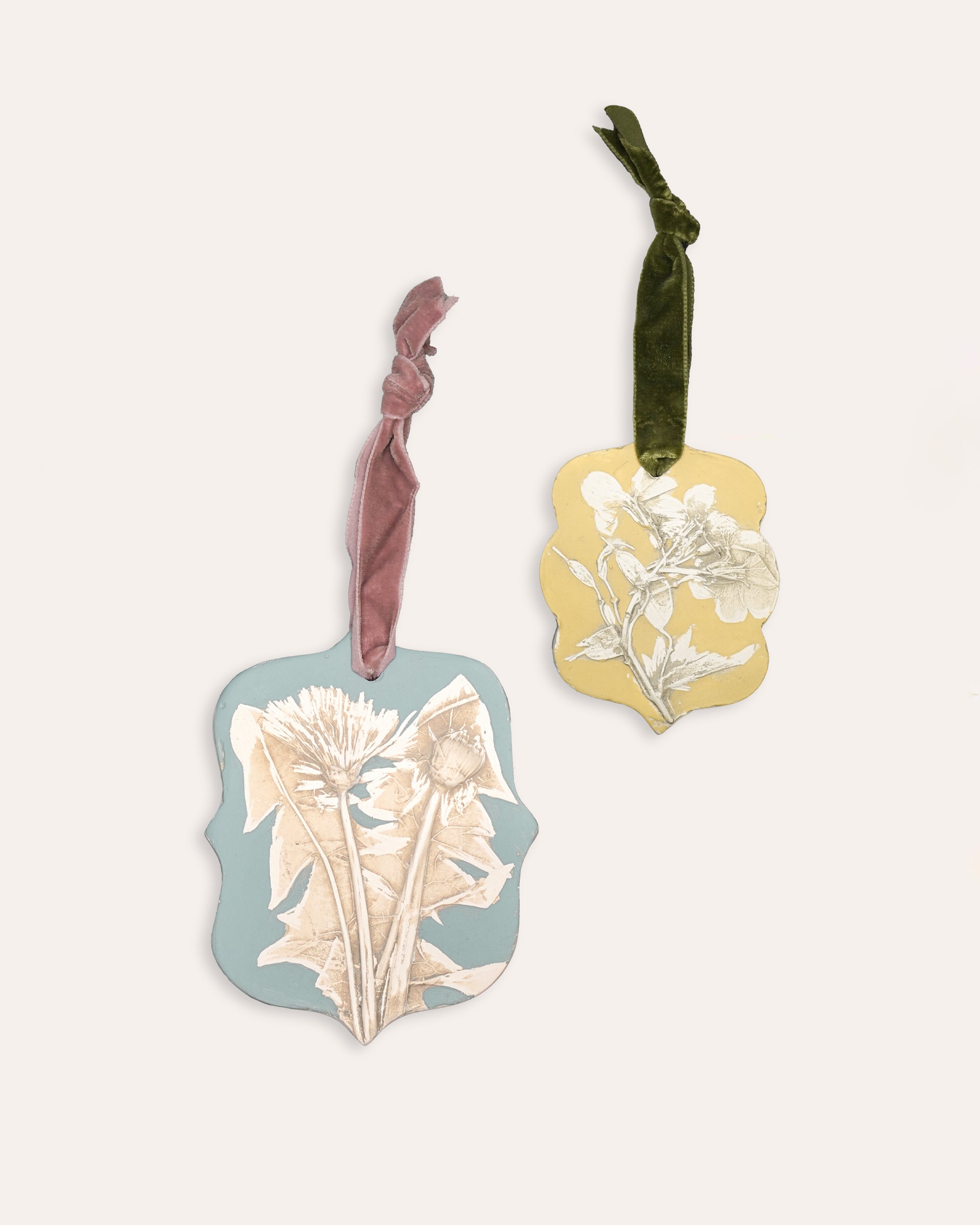Imprint Casts - Dandelion & Phlox Miniature Hanging set