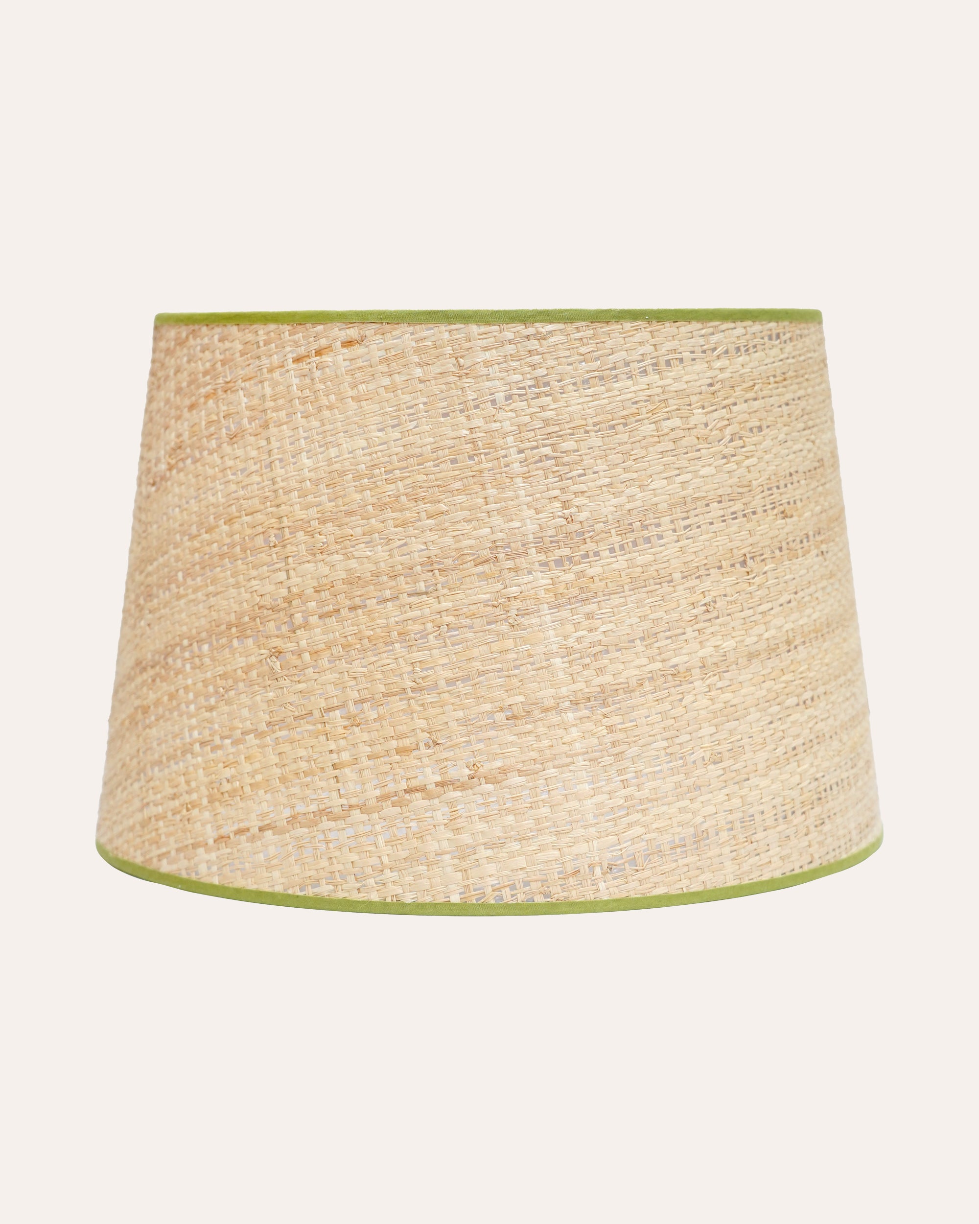 Seema Raffia Lampshade - Lime Green