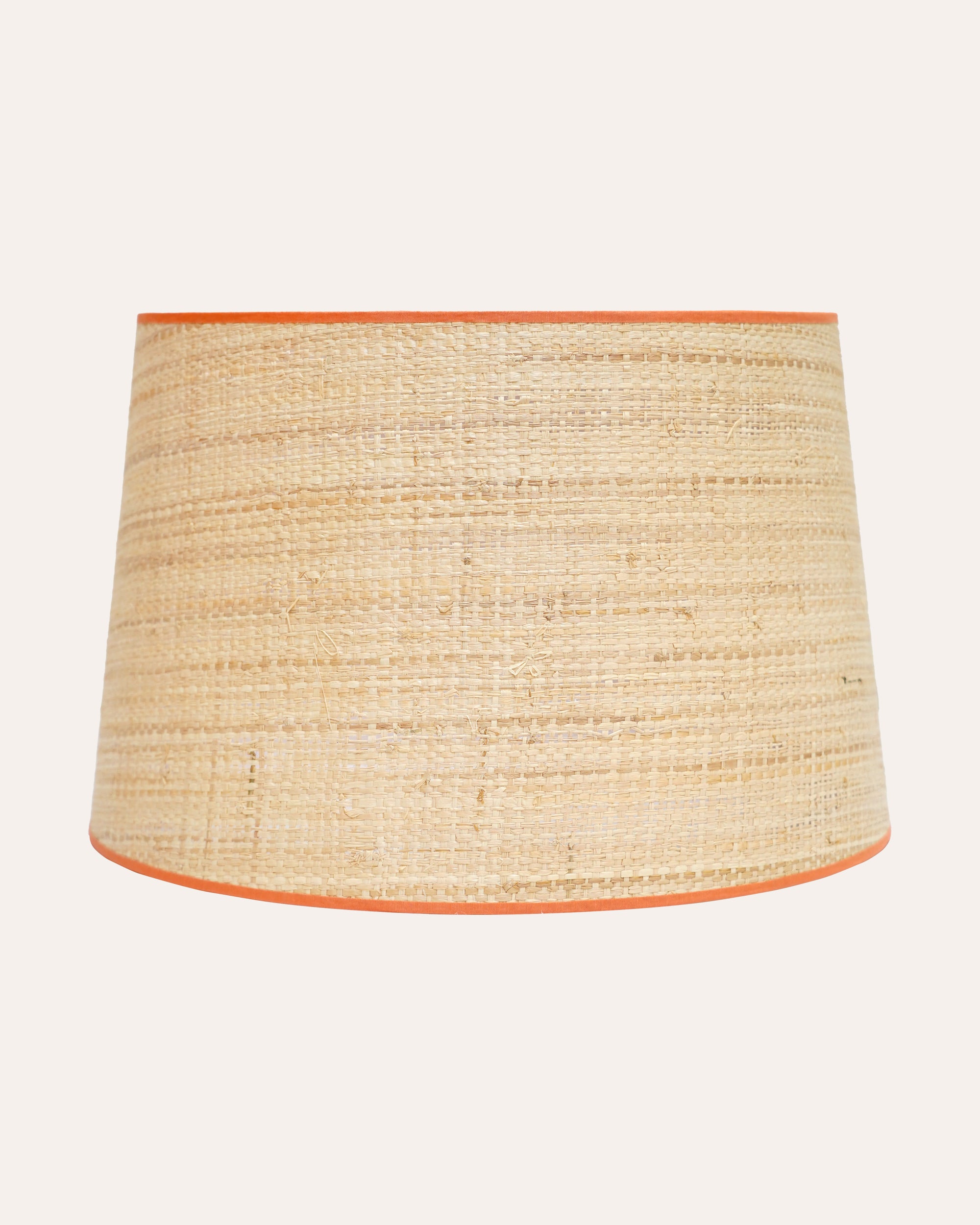 Seema Raffia Lampshade - Orange