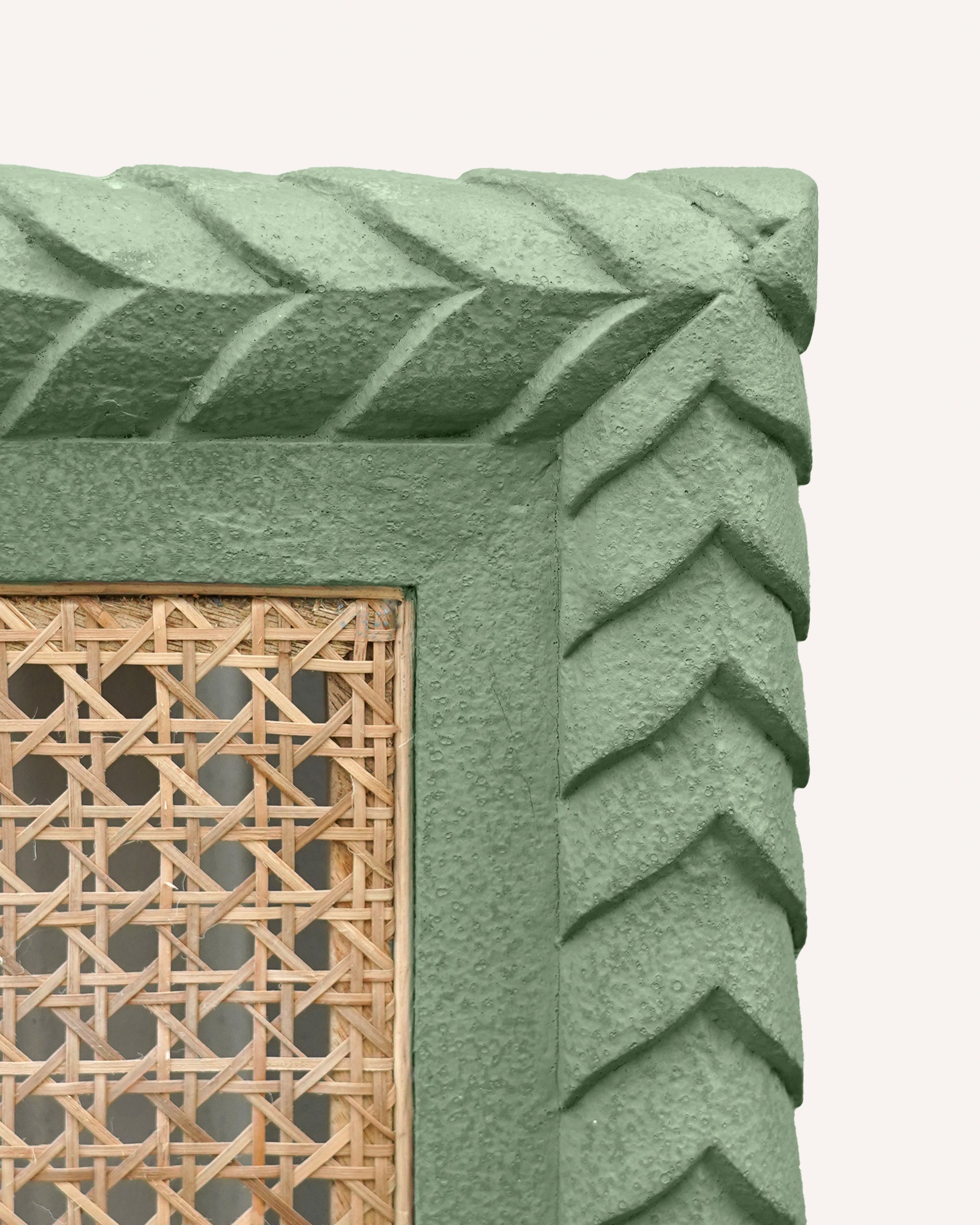 Pavilion Wooden Super-King Headboard - Green