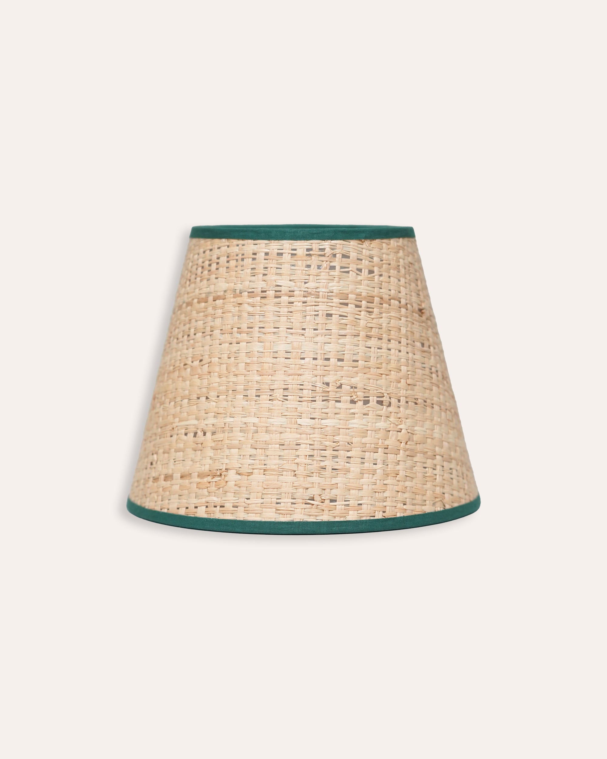 18cm Seema Raffia Pendant Candle Shade - Forest Green