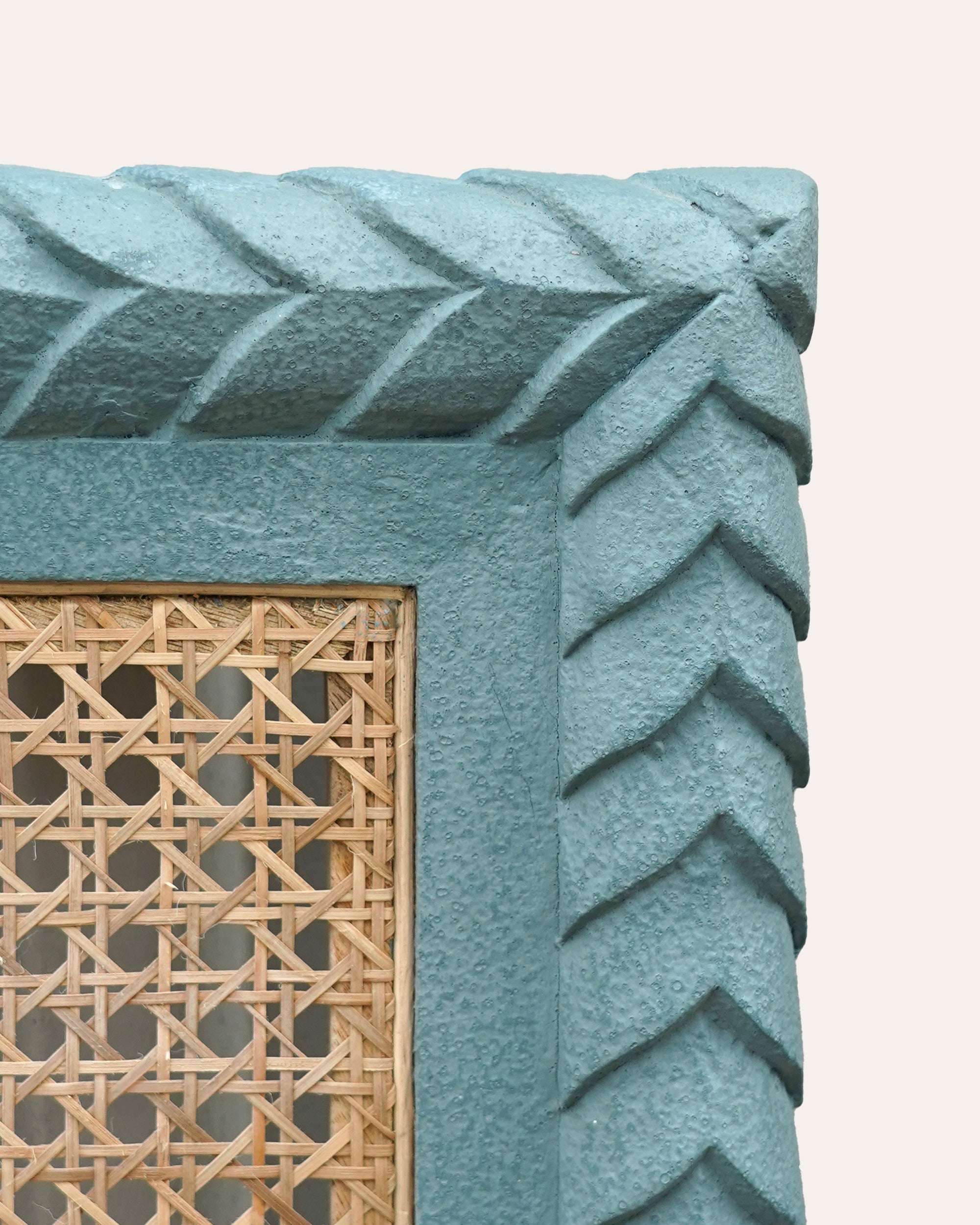 Pavilion Wooden Super King Headboard - Blue