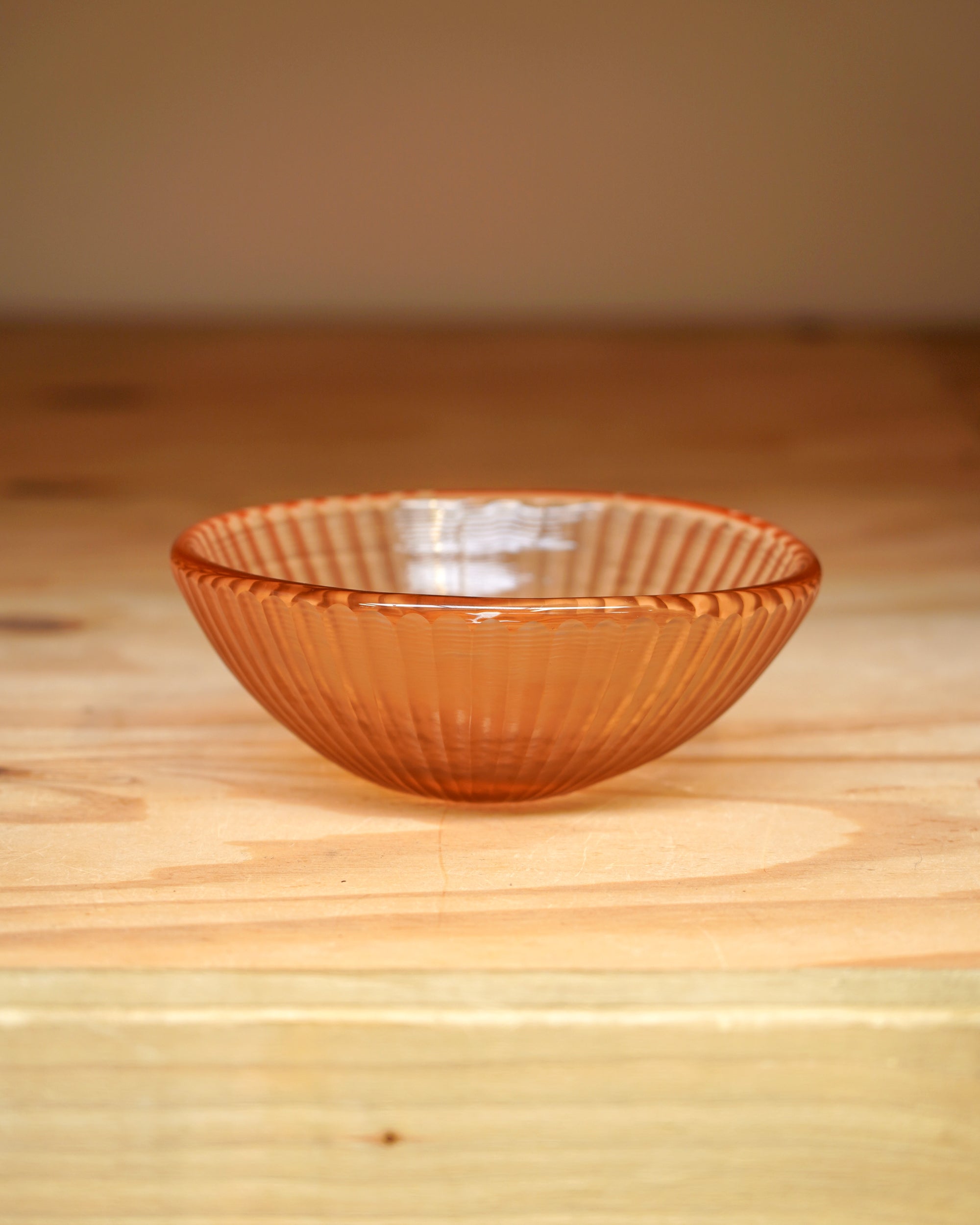 Nami Glass Bowl - Peach