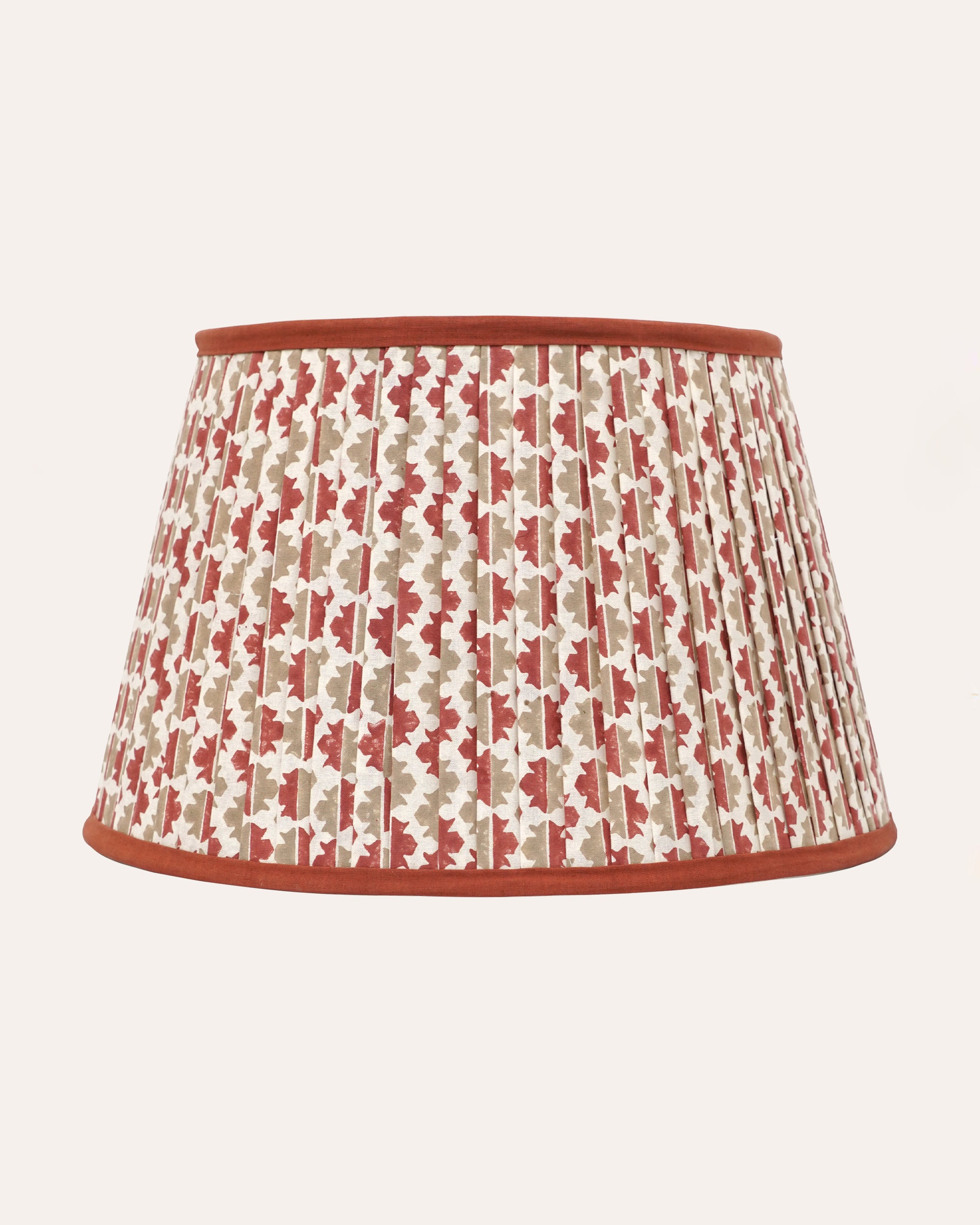 Sintra Pleated Lampshade - Red