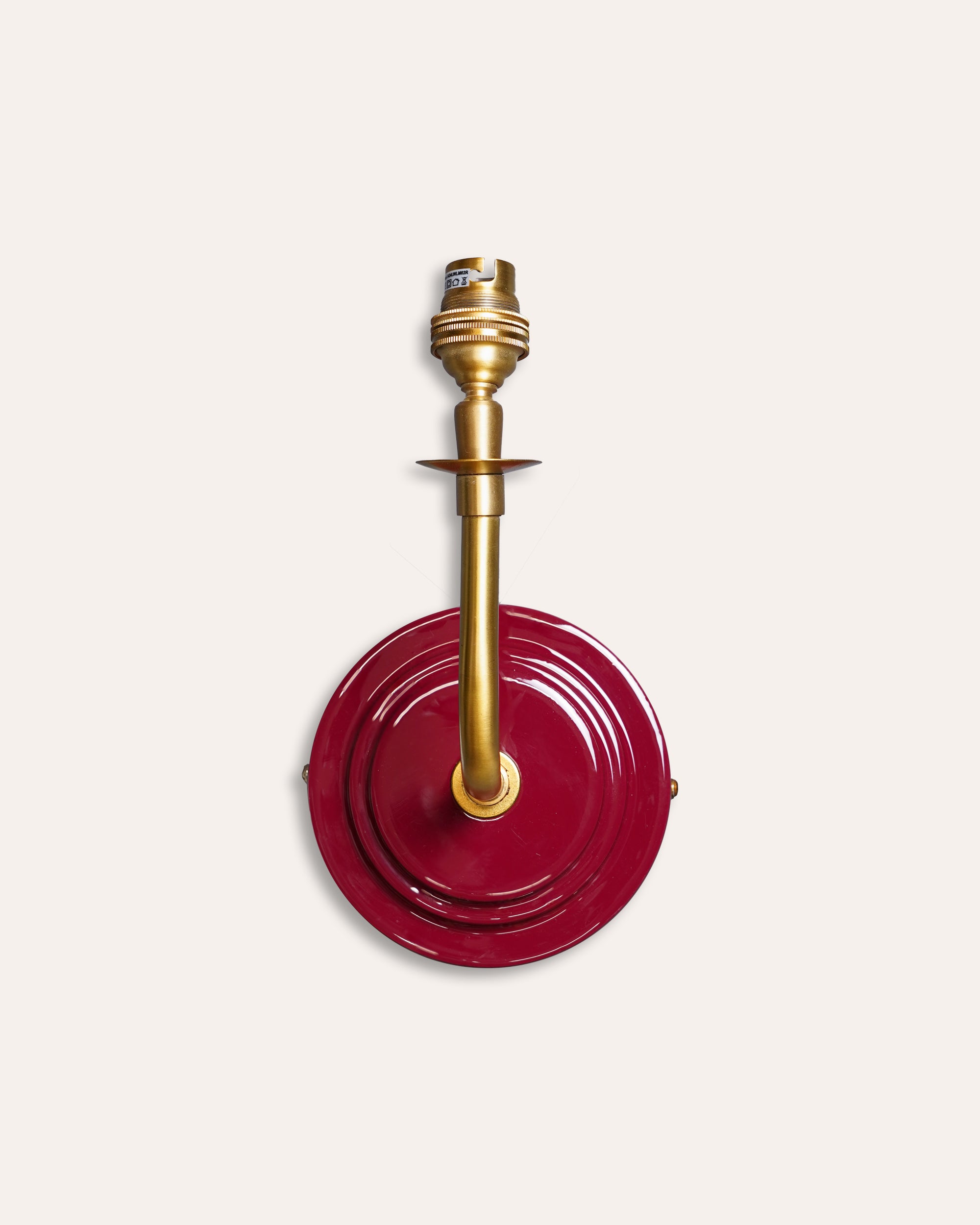 Coloured Wall Light - Red