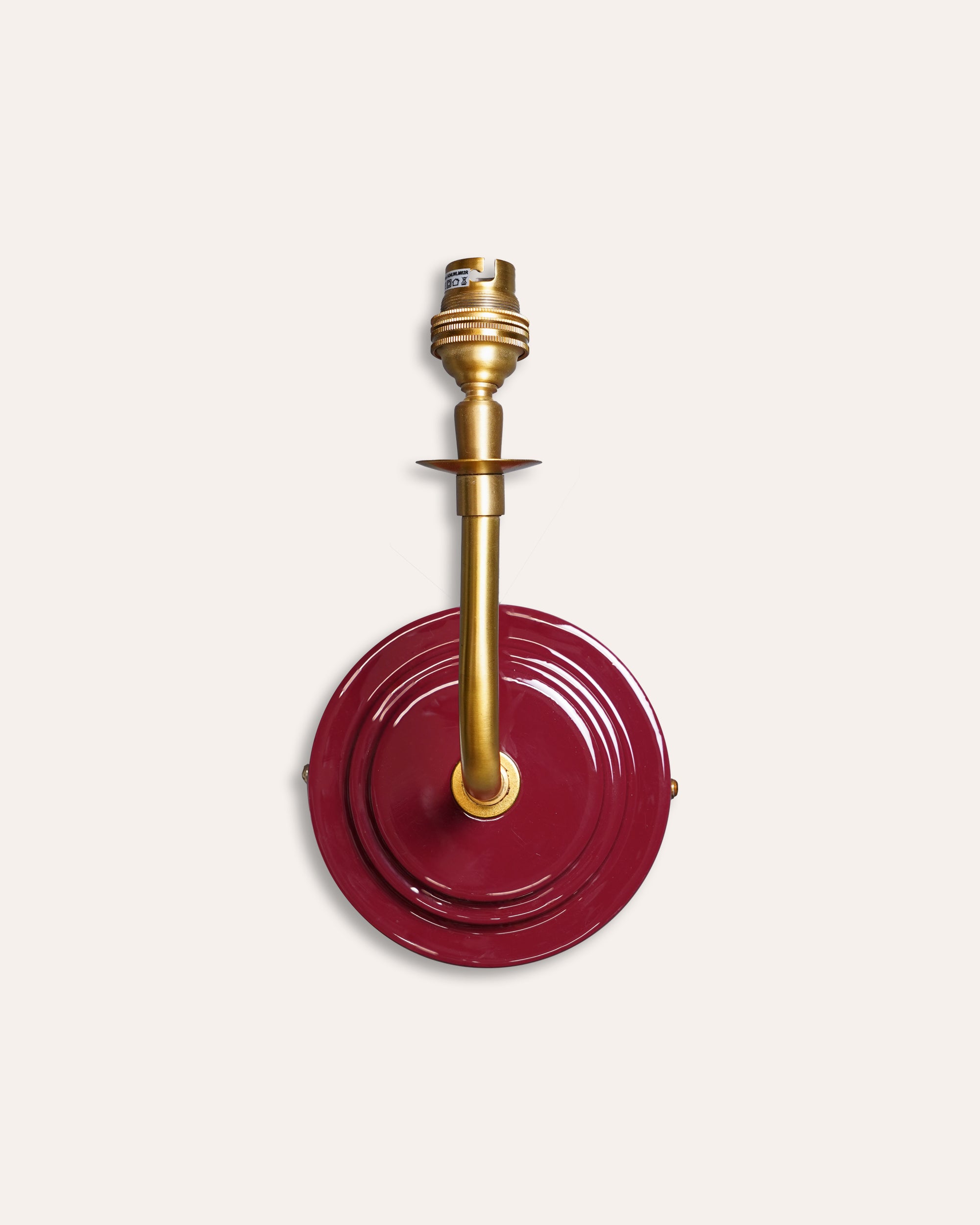 Coloured Wall Light - Red