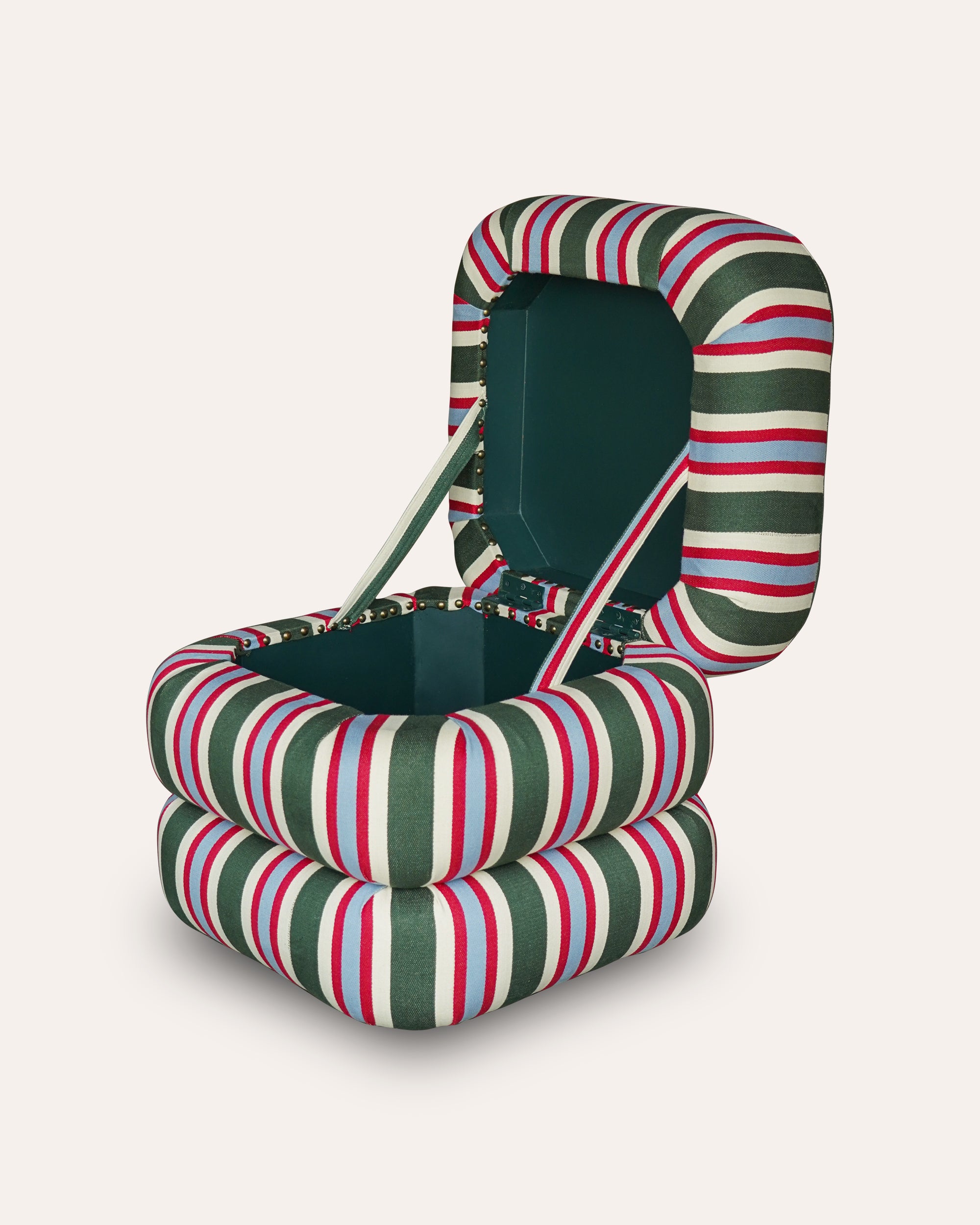The Striped Stool - Multicolour