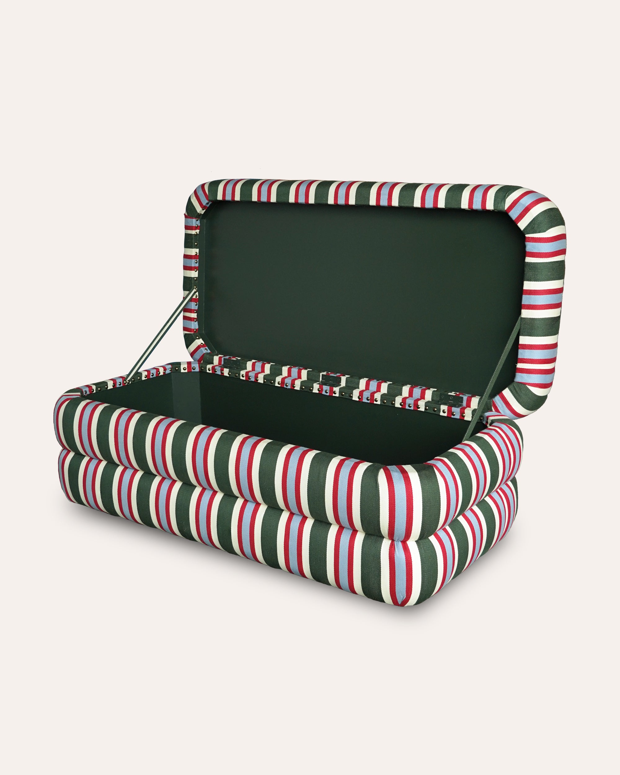 The Striped Ottoman - Multicolour